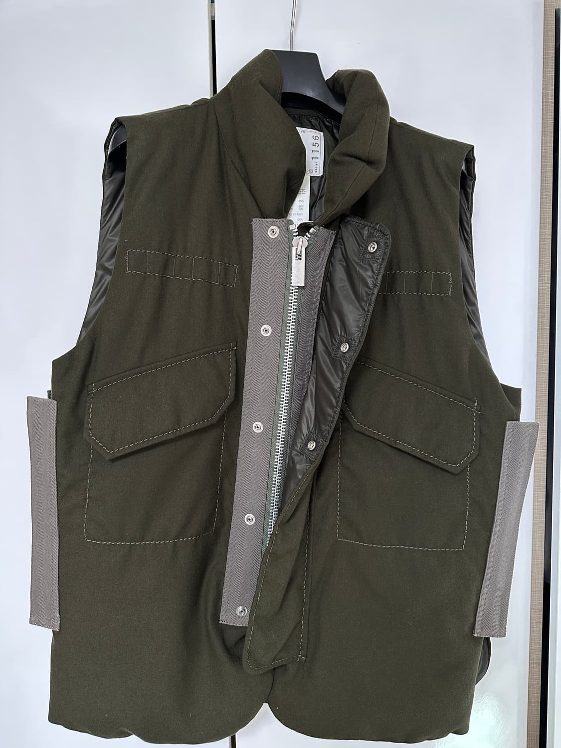 사카이 패딩 베스트 상품이미지1