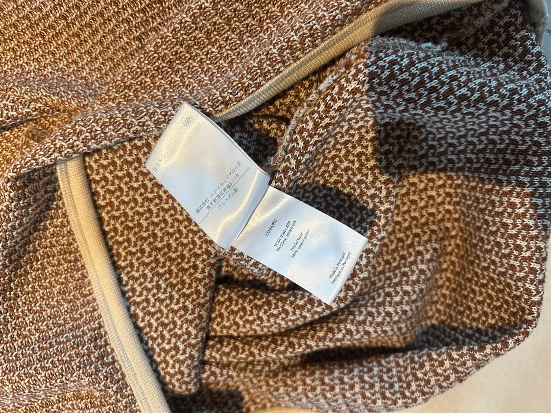 (M) 르메르 자카드 니트 폴로 셔츠 상품이미지5