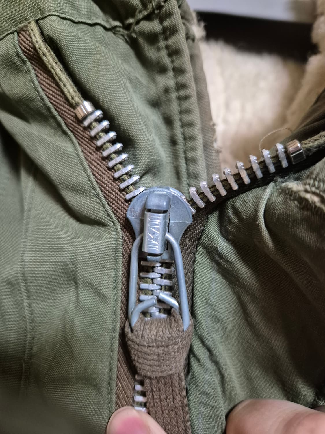 50s 오리지널 US ARMY M-47 장진호파카 (S) 상품이미지5