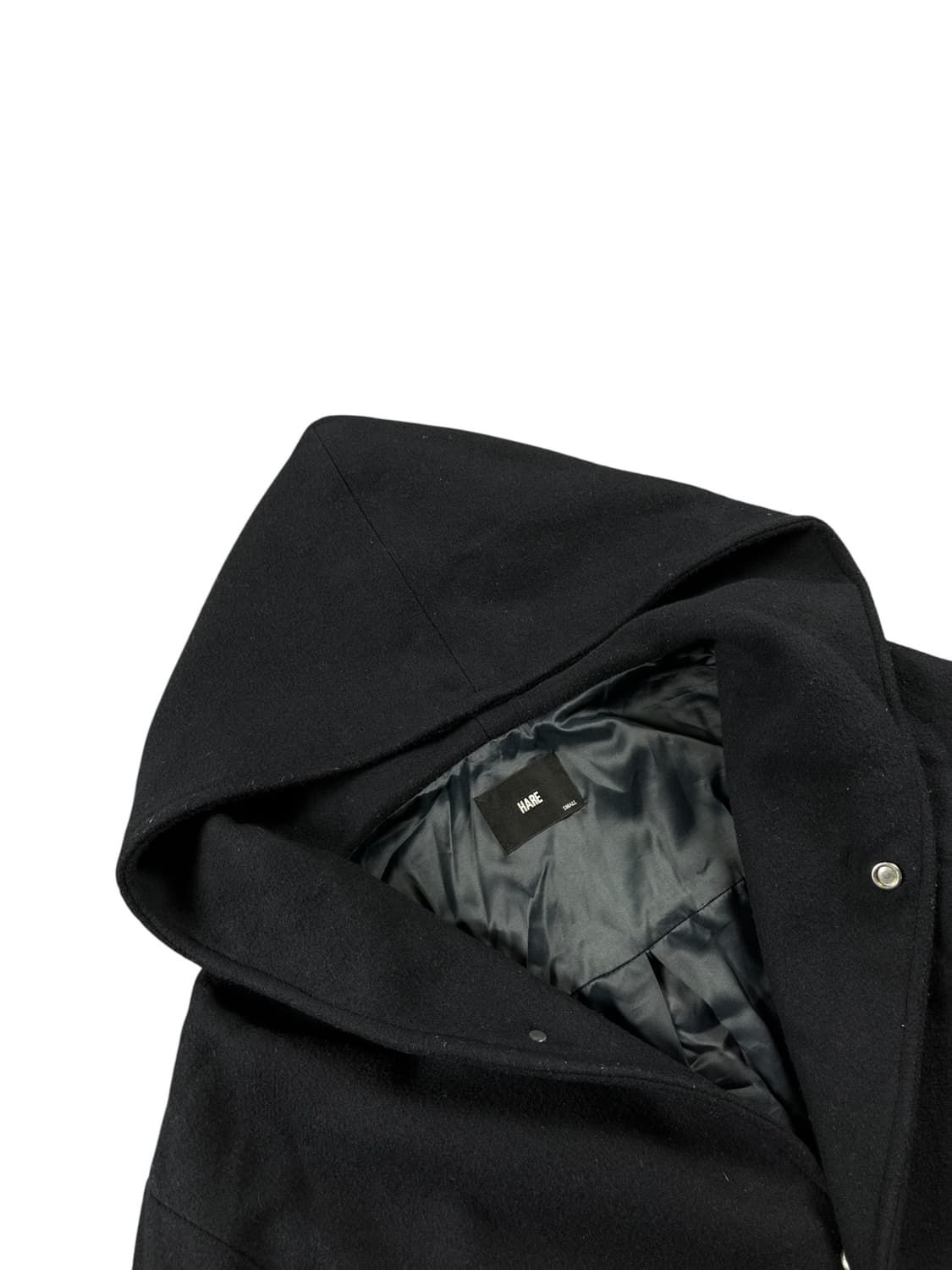  HARE 다크 네이비 후드 코트  상품이미지3