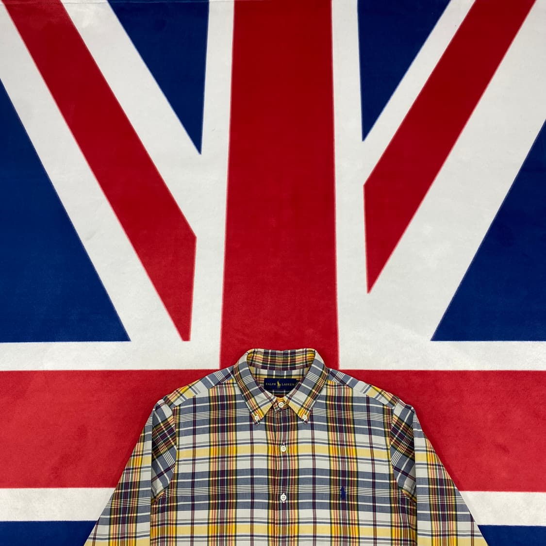 폴로 체크셔츠 M  상품이미지2