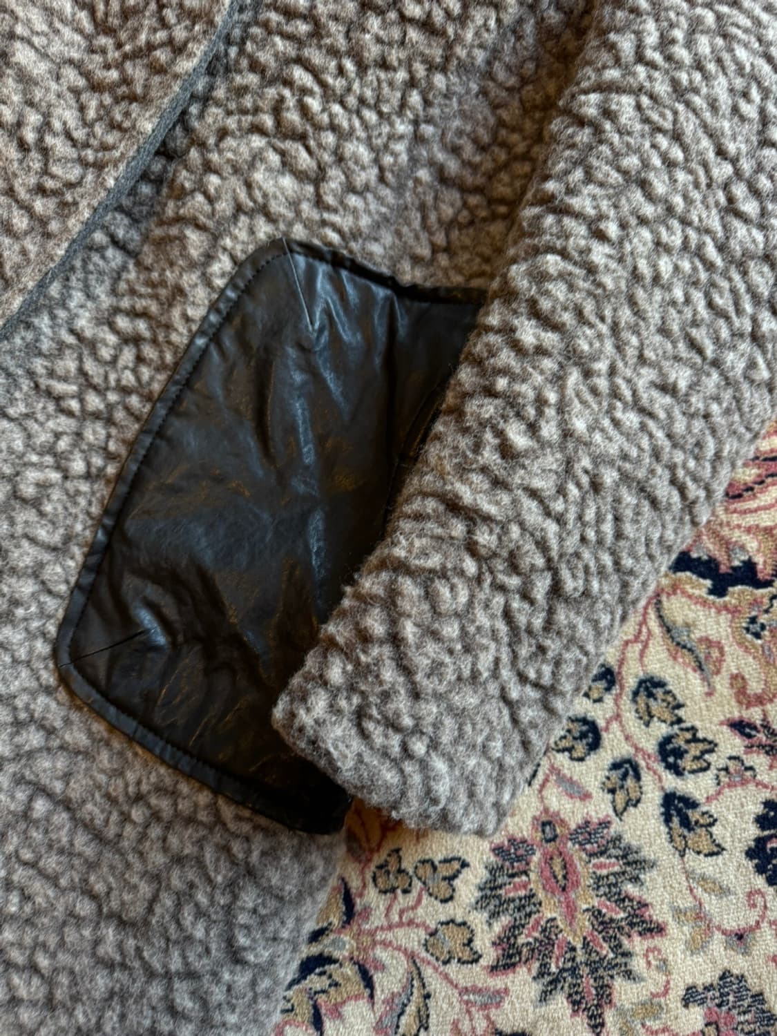 Sara bardotti 사라 바르도티 시어링 코트 66~77 상품이미지5