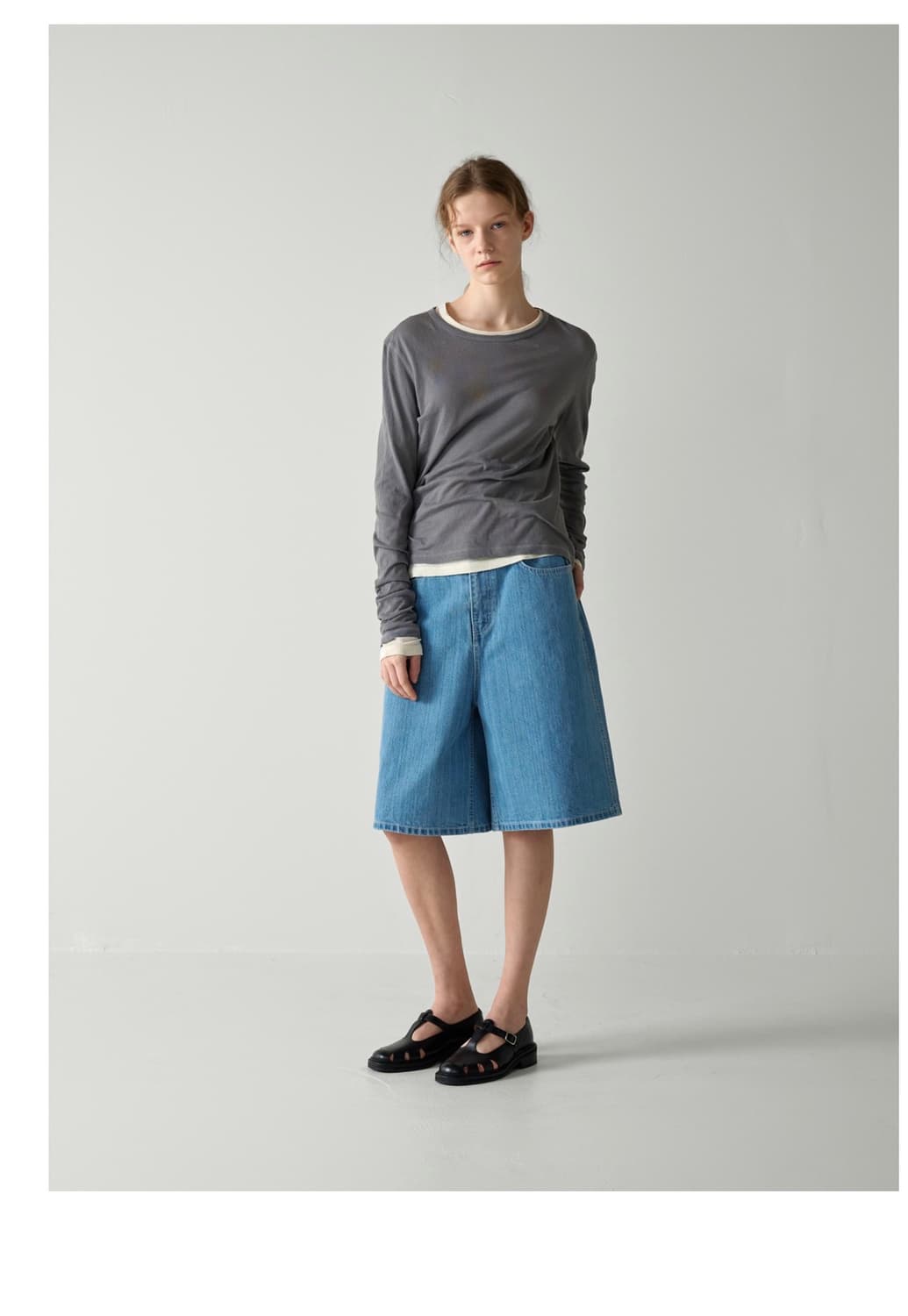 파사드패턴 브리즈 코튼 티셔츠 상품이미지3