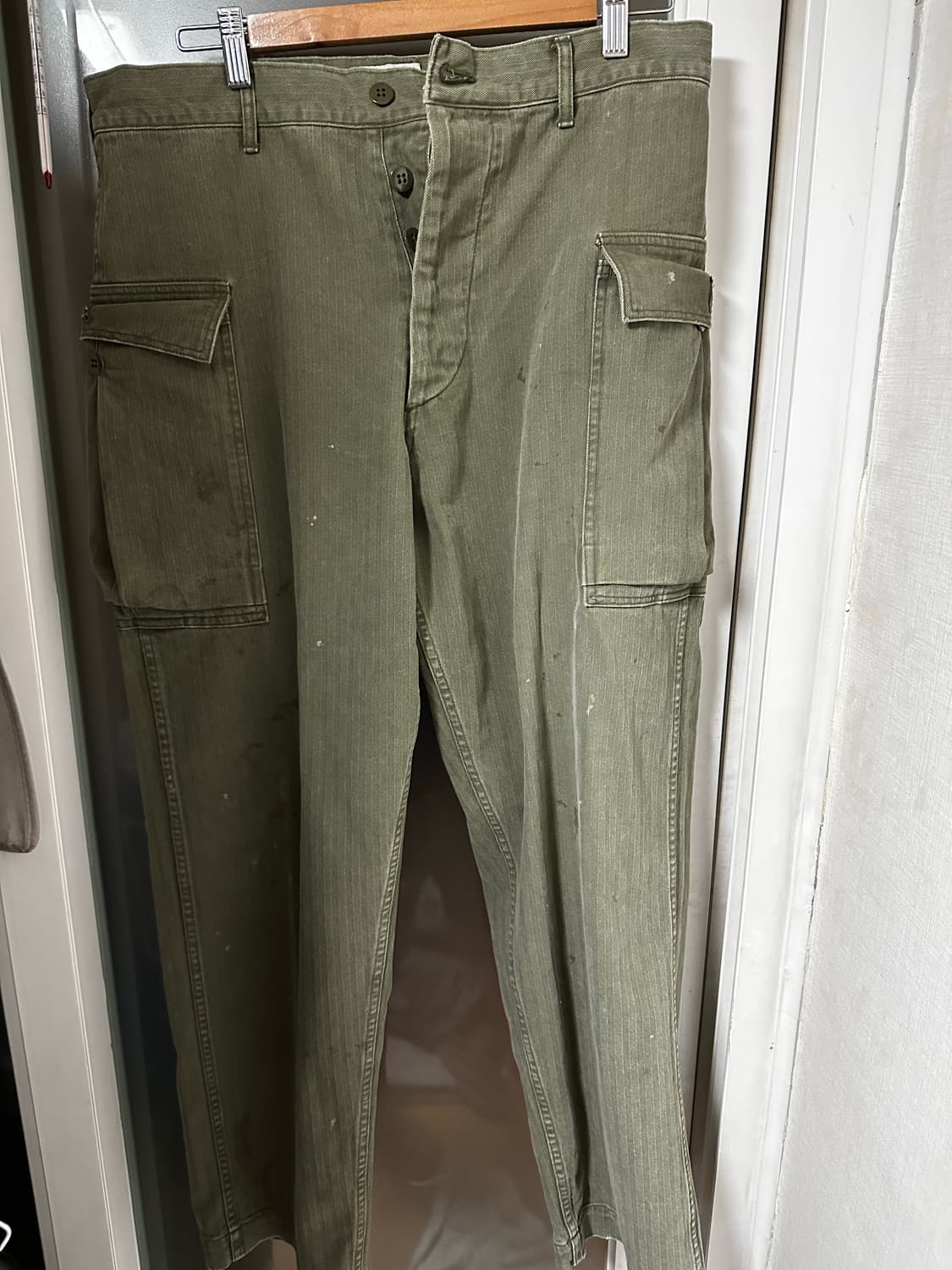 헤릴 m43 hbt 팬츠 올리브드랩 상품이미지1