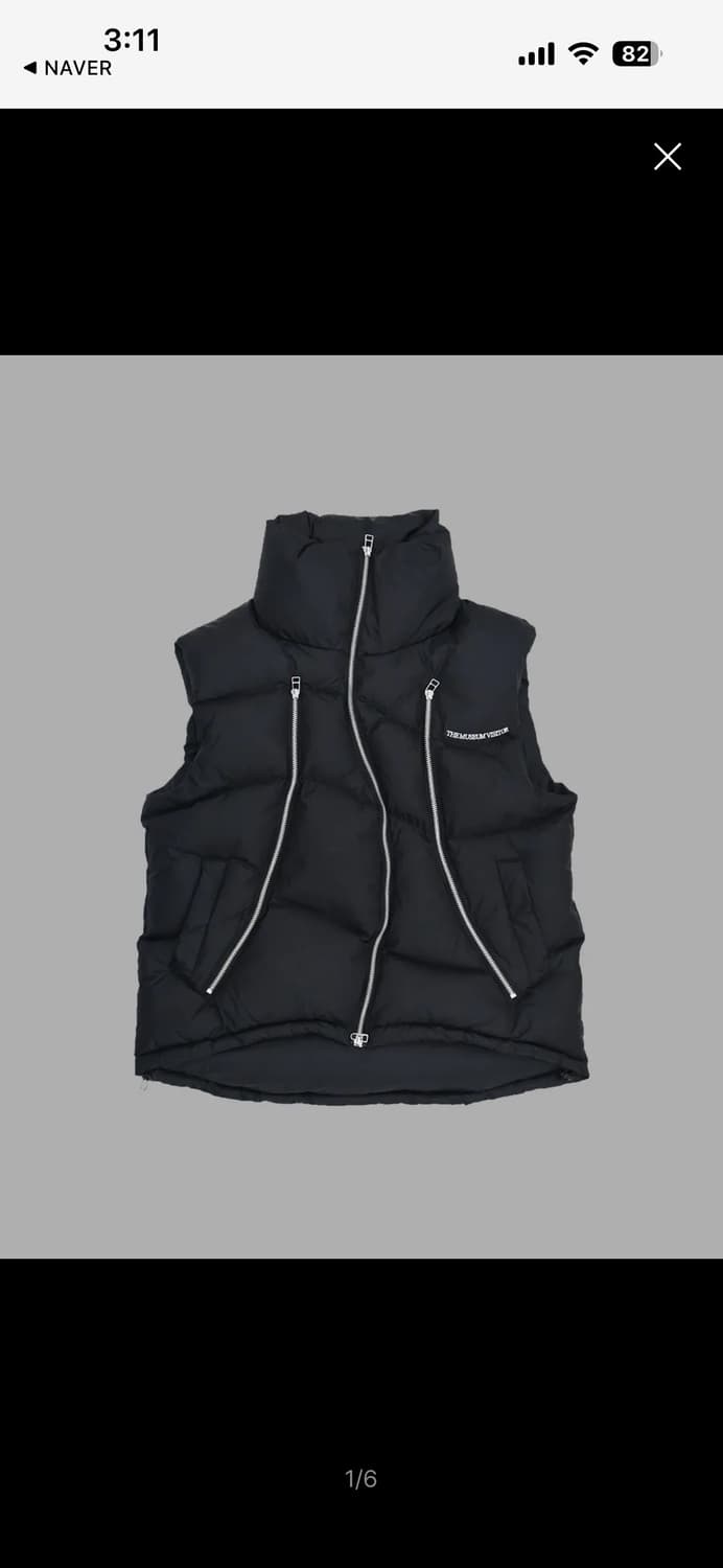 더뮤지엄비지터 조끼패딩 상품이미지1