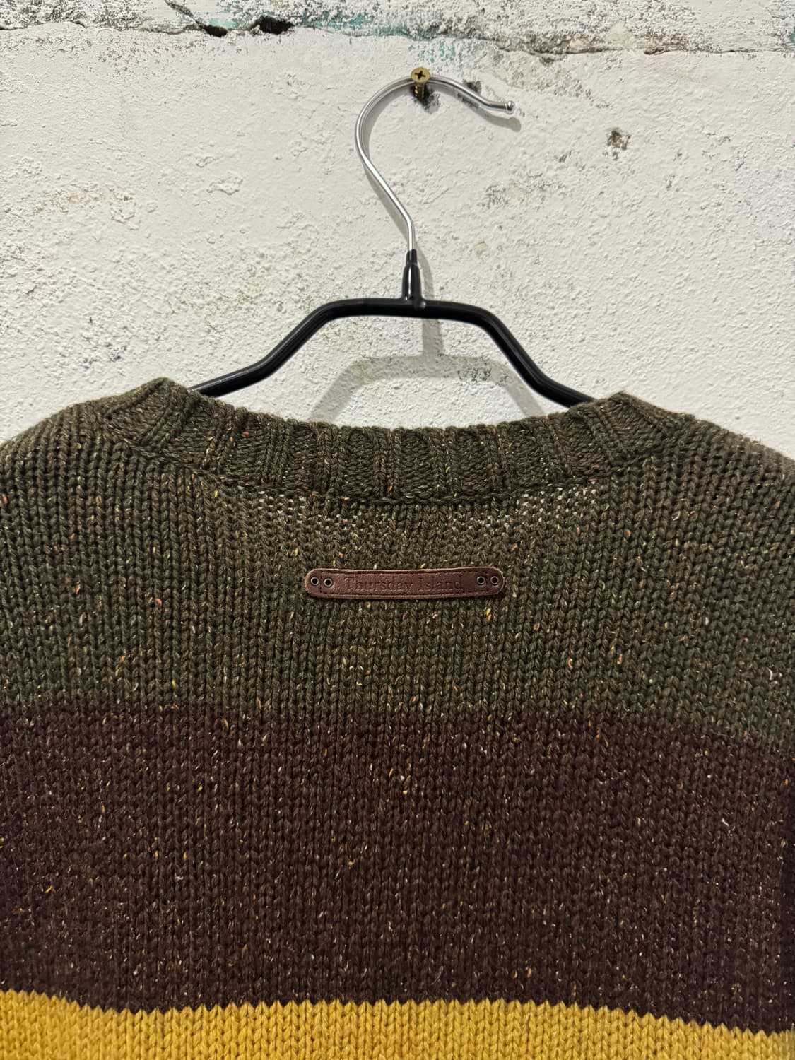 Thursday island 배색 니트(100) 상품이미지5