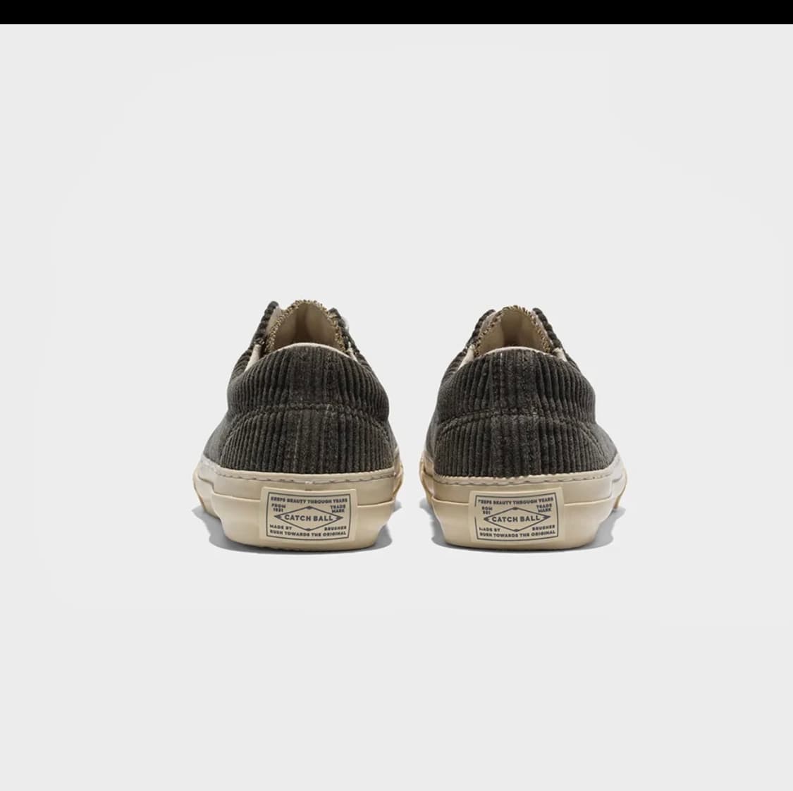 캐치볼 밀리터리 스탠다드 코듀로이 Brown Combi 상품이미지5