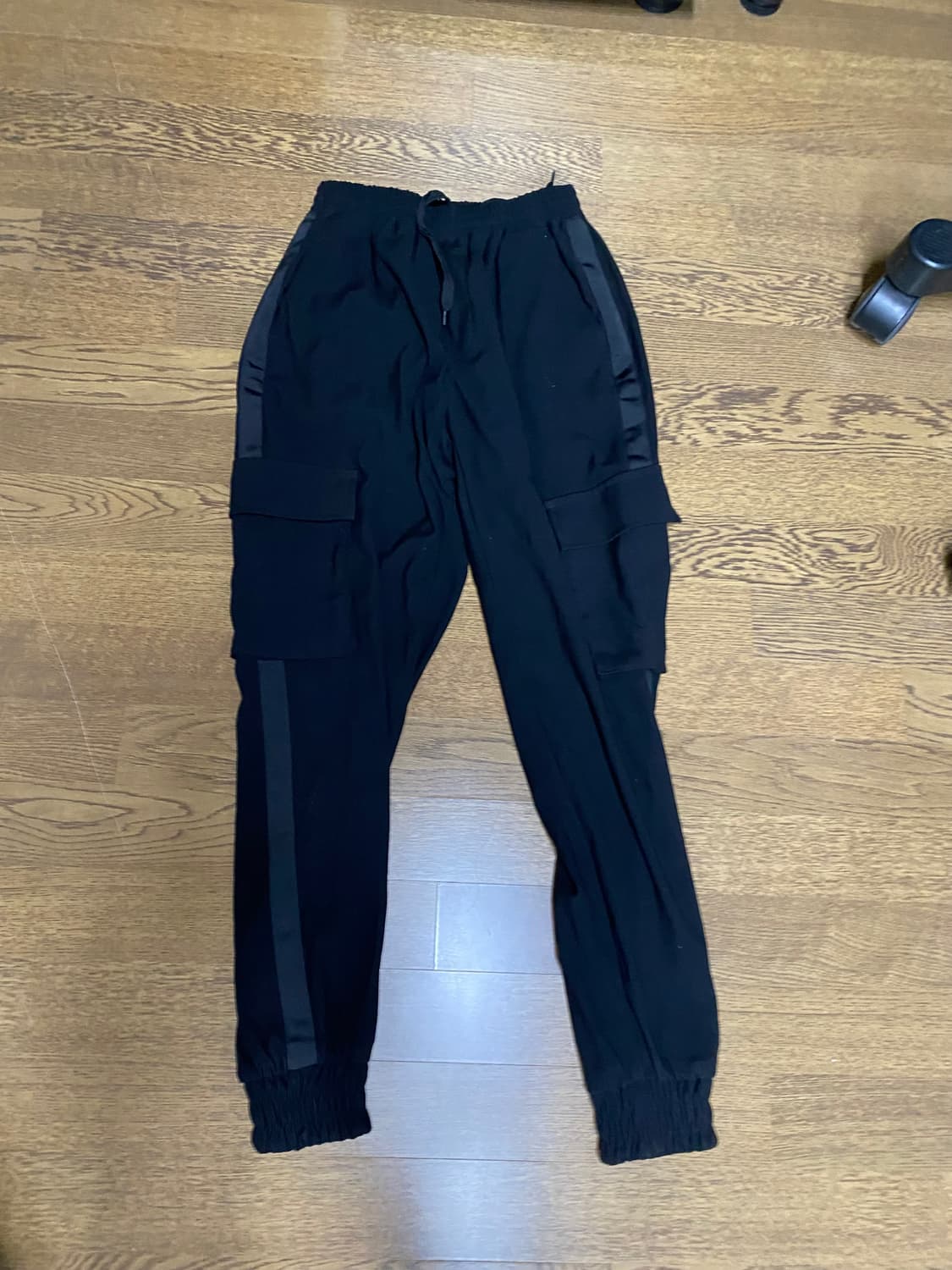 커스텀어클락 블랙 색상 카고 조거 팬츠 30 상품이미지1