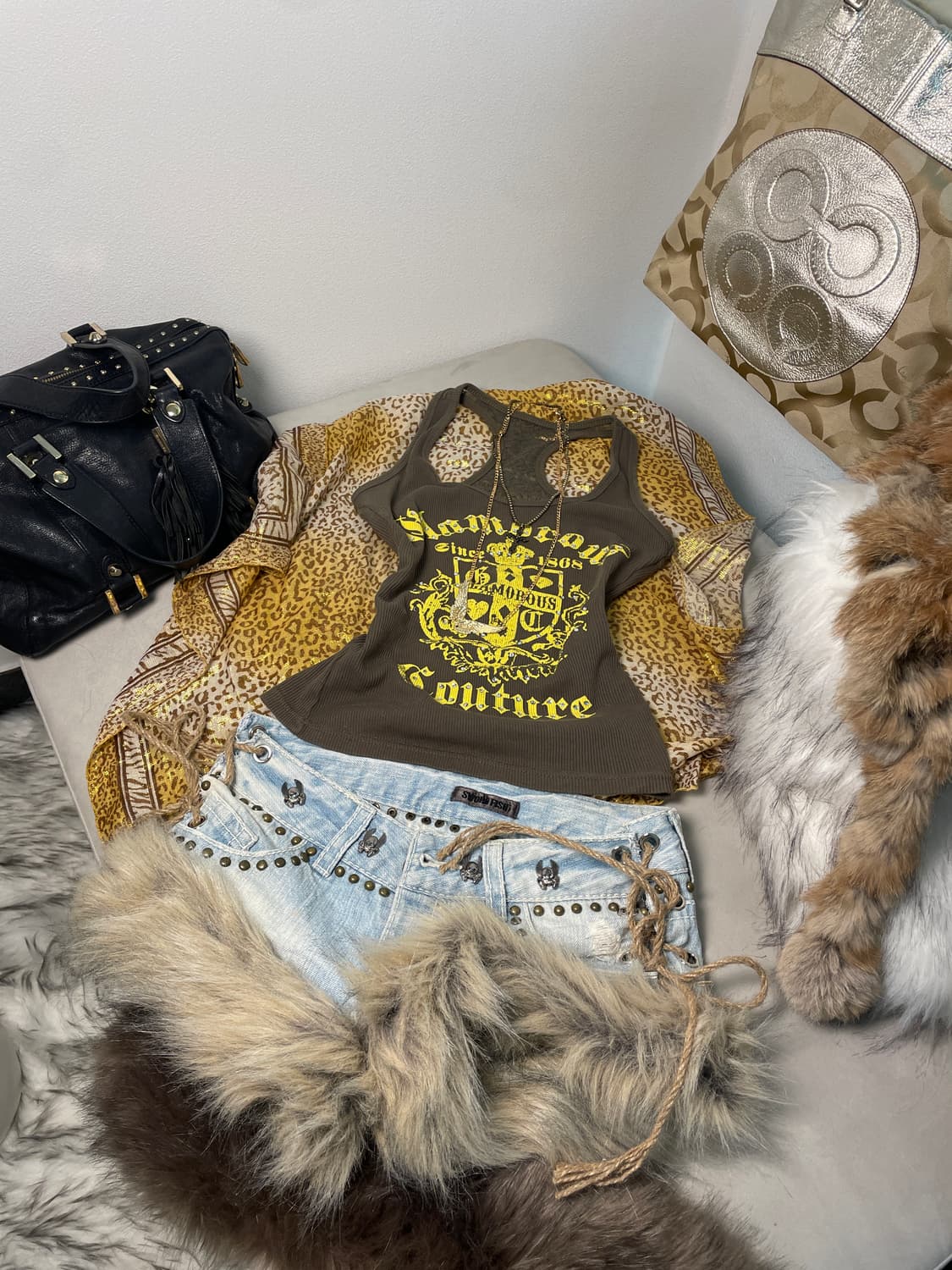 빈티지 y2k 슬리브리스 상품이미지3