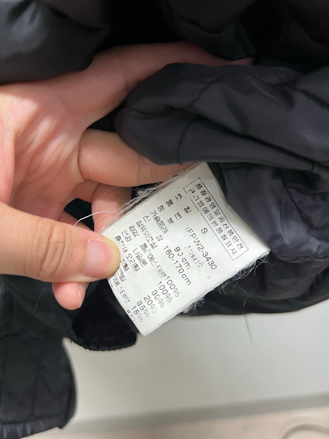 (S) 폴로진스 우먼스 덕다운 롱 패딩 자켓 블랙 상품이미지6