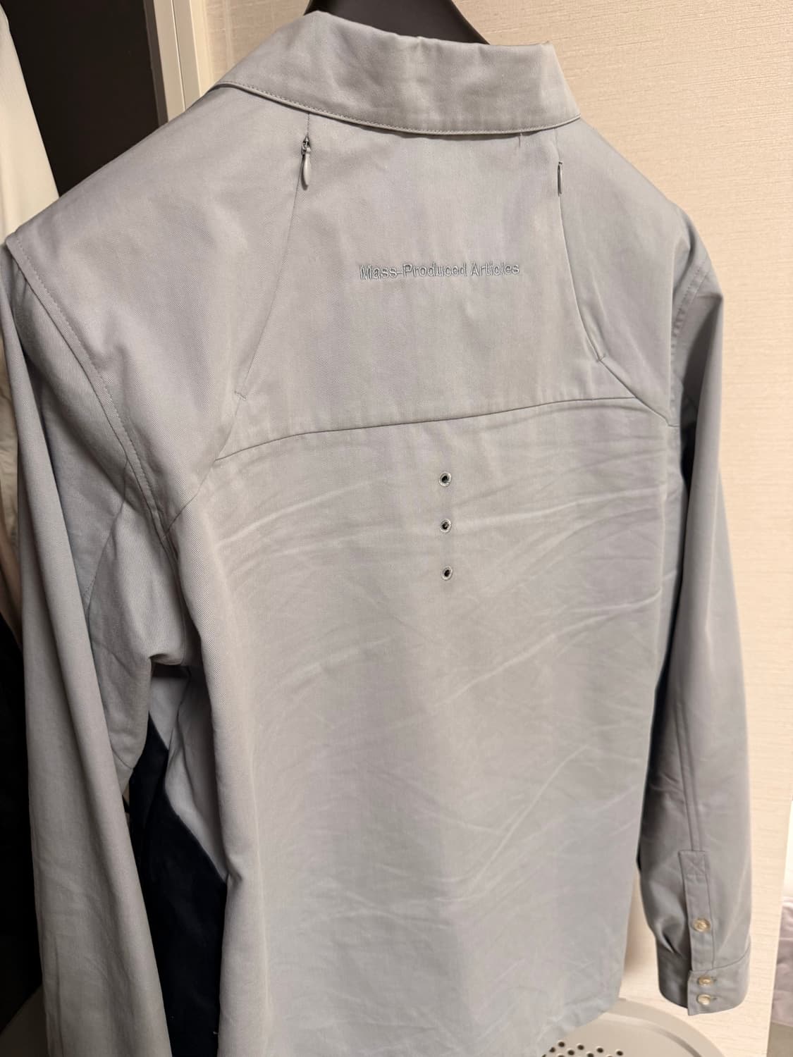 MPa RESISTANCE UTILITY SHIRT (BLUE GREY) 상품이미지4