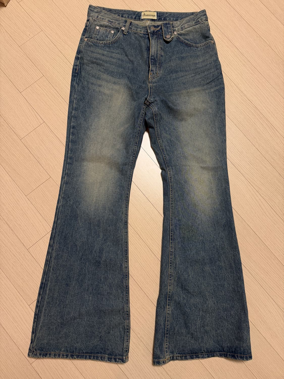 떼마 볼드 플레어 진 상품이미지2