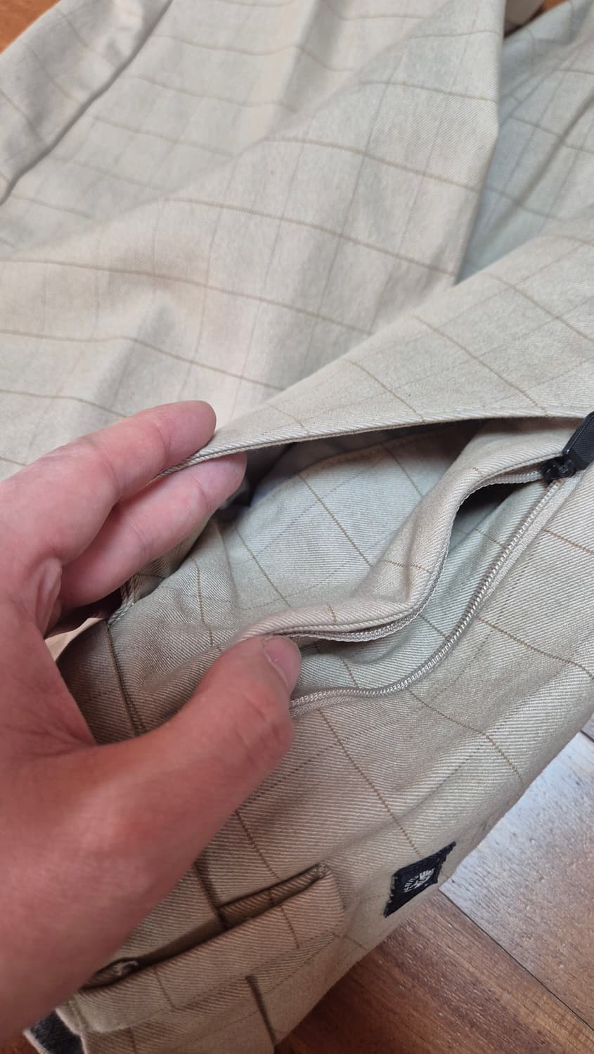 Dockers 체크 패턴 베이지 슬랙스 상품이미지5