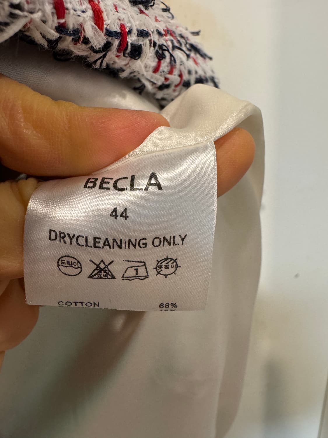 비클라 린톤 트위드 집업 원피스 상품이미지7