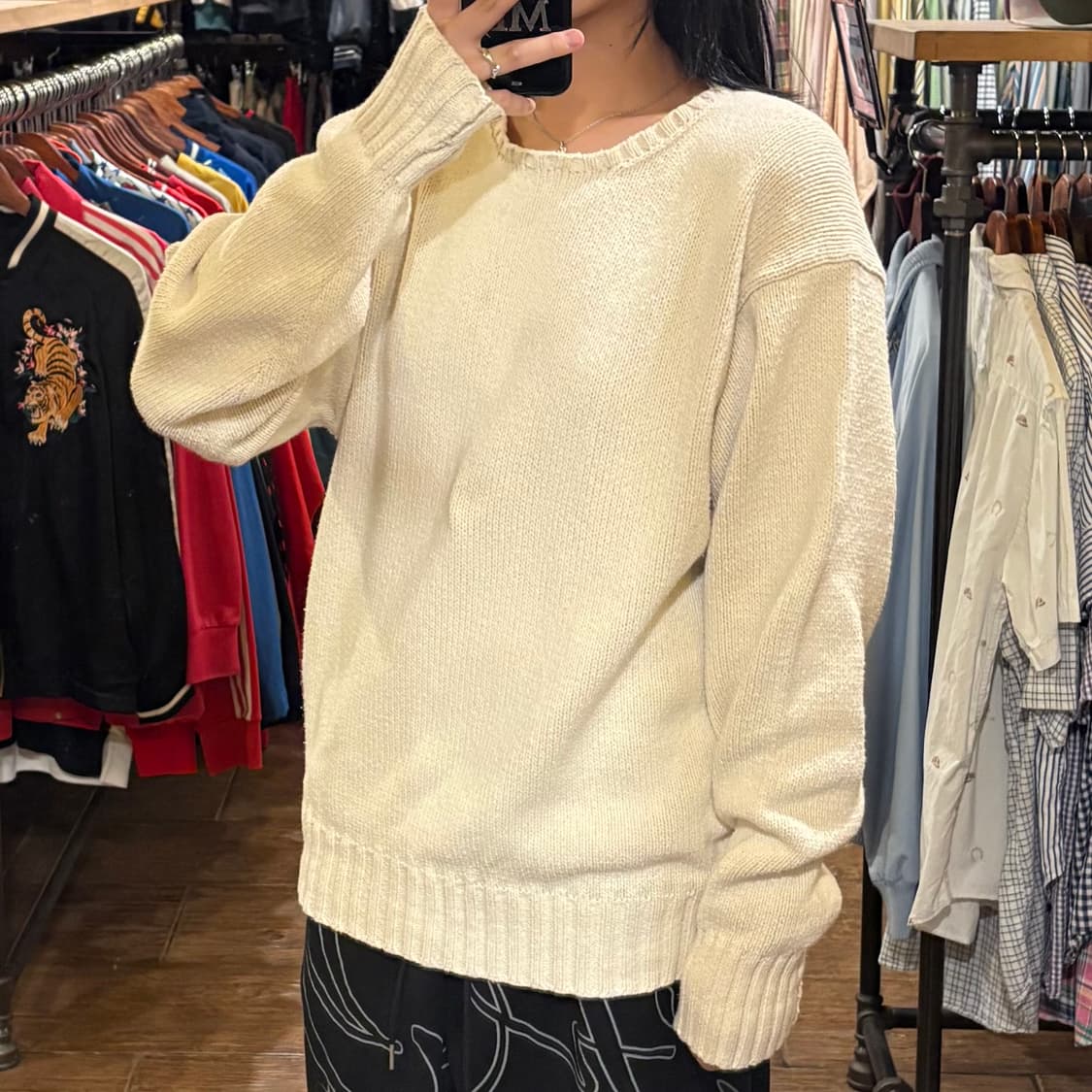 [HI] POLO 니트 아이보리 상품이미지3