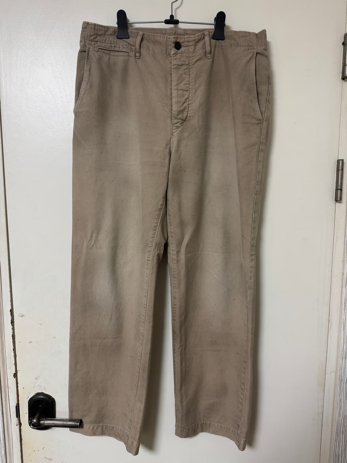 [3] 비즈빔 24ss 필드 치노 팬츠 DMGD 베이지 상품이미지3