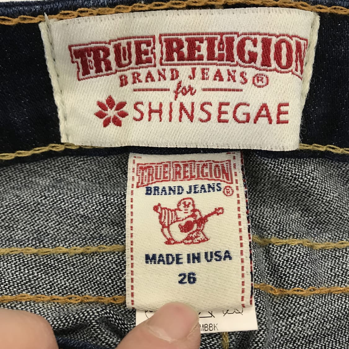 트루릴리전 신세계백화점판 JOEY 부츠컷 데님 [26] 상품이미지5