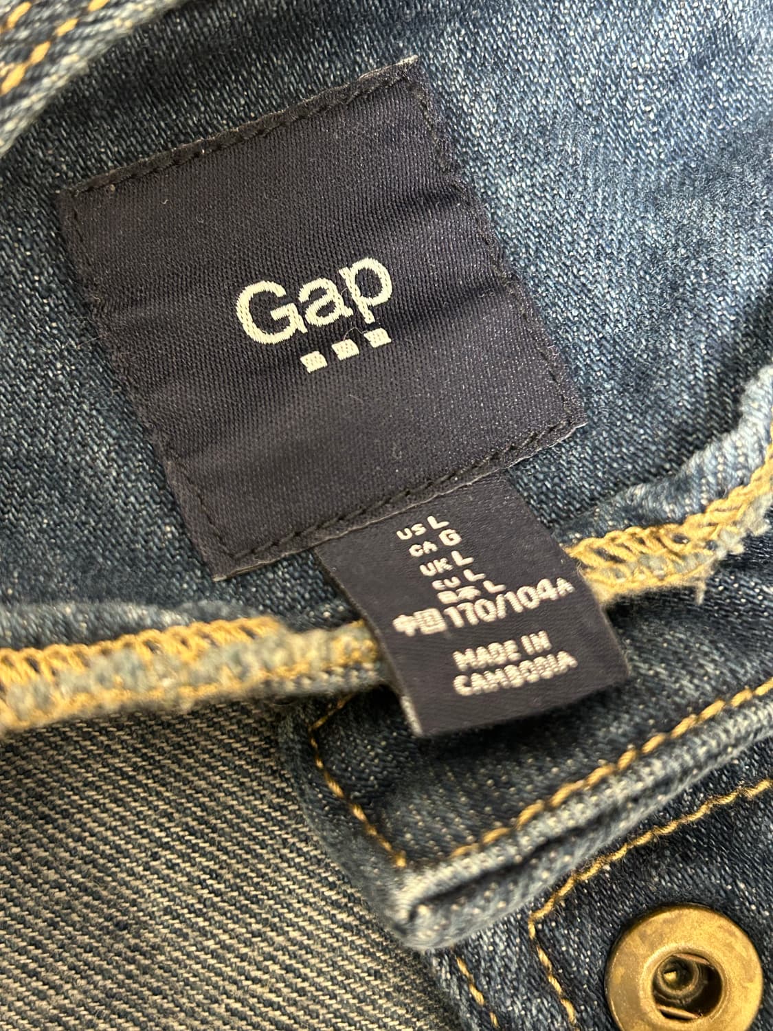 갭 다크 인디고 라이더 데님자켓 상품이미지5