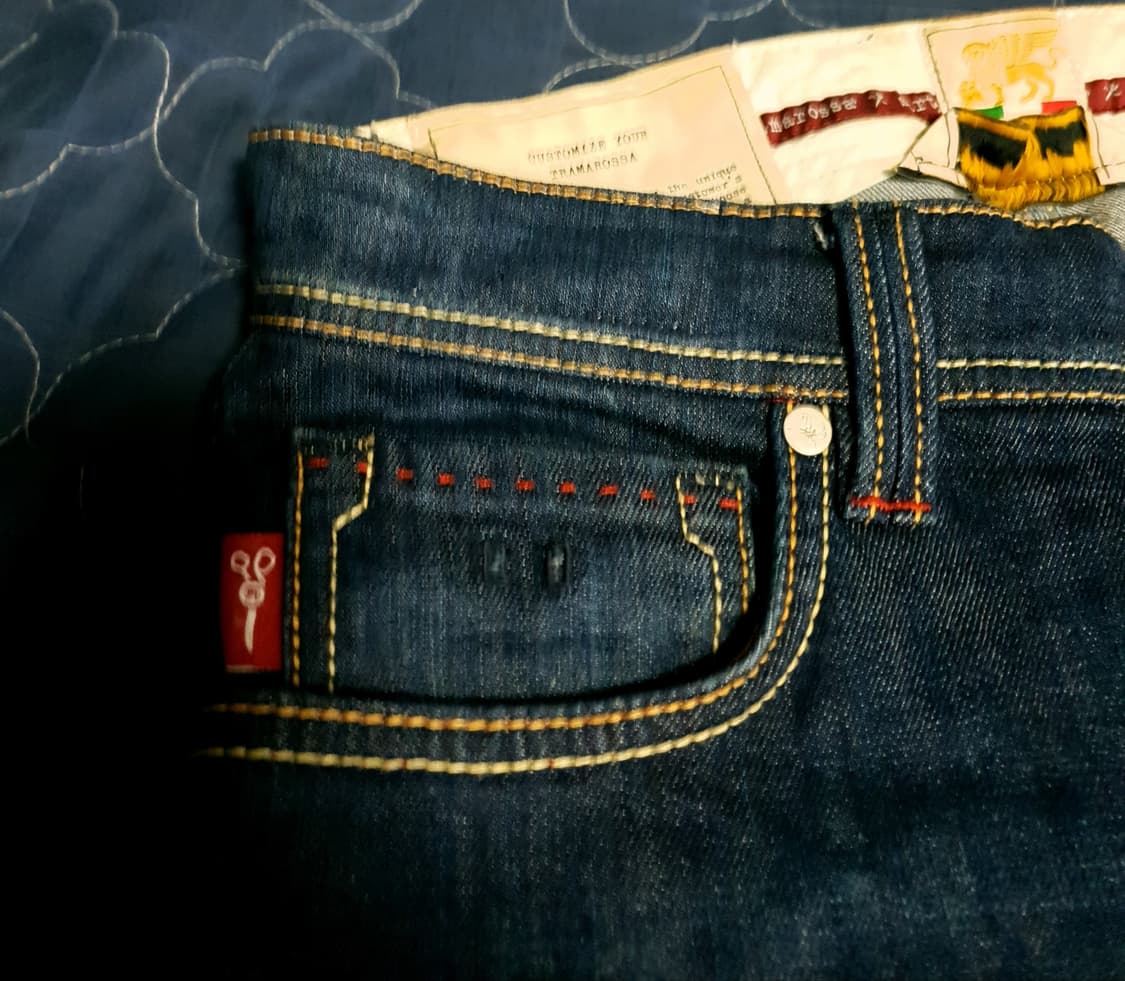 (이태리) 트라마로사 테일러드 레오나르도 셀비지 스판 데님팬츠 (31) 상품이미지2