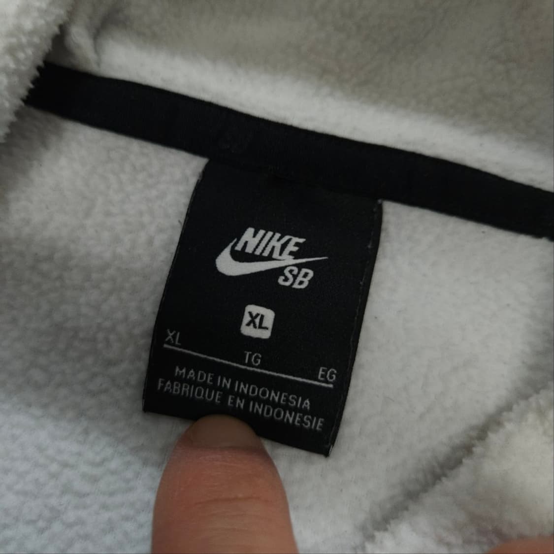나이키 SB 후리스 후드 자켓 XL 상품이미지4