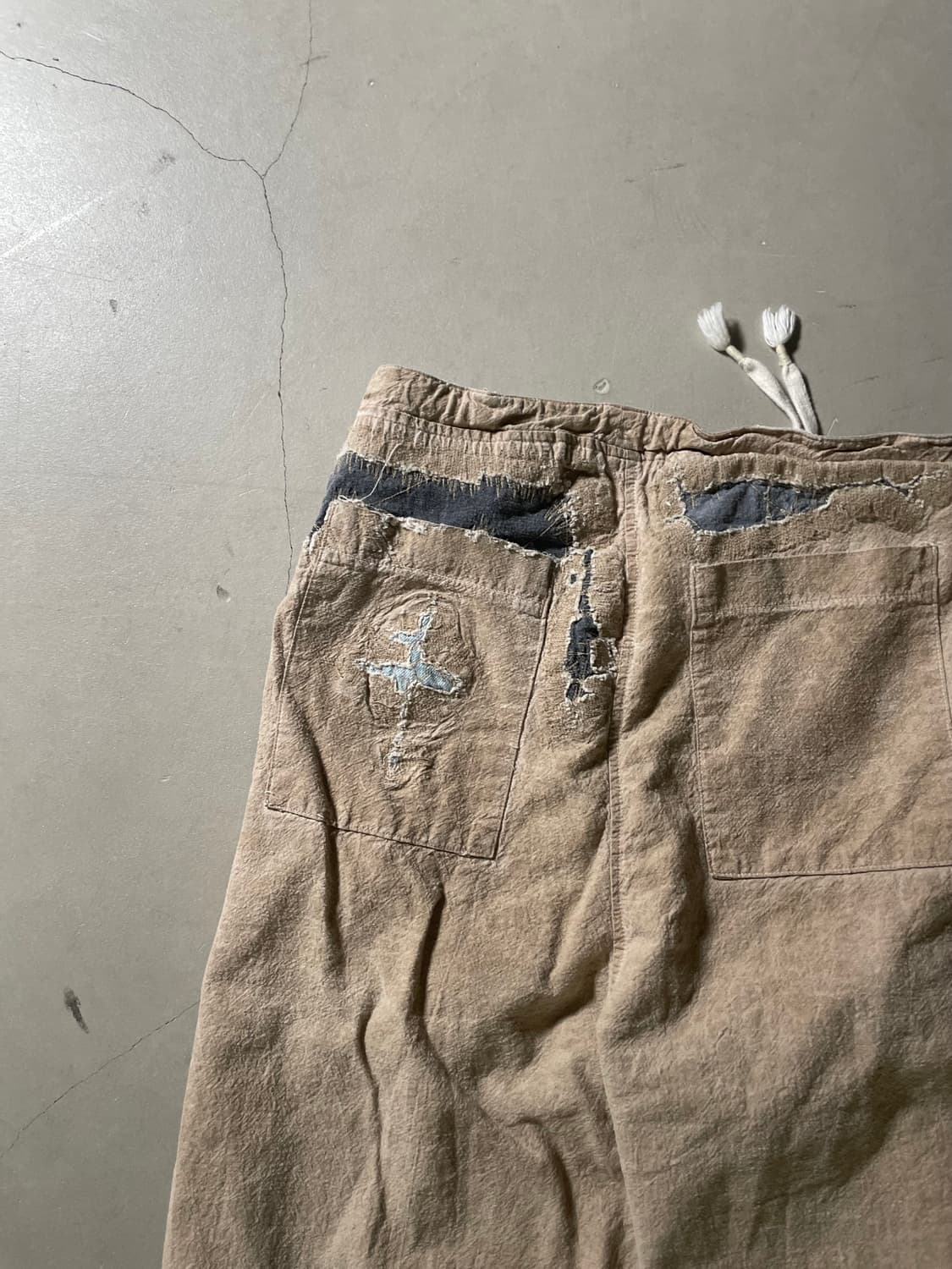 KZ Atelier  Distressed Easy Pants 상품이미지4