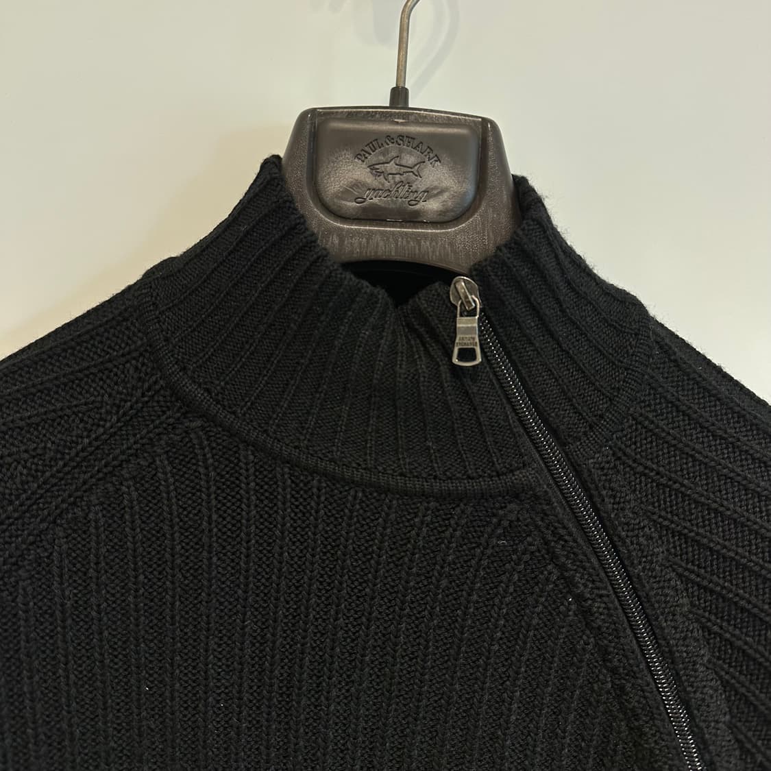 아르마니 익스체인지 어시메트릭 니트집업 상품이미지3