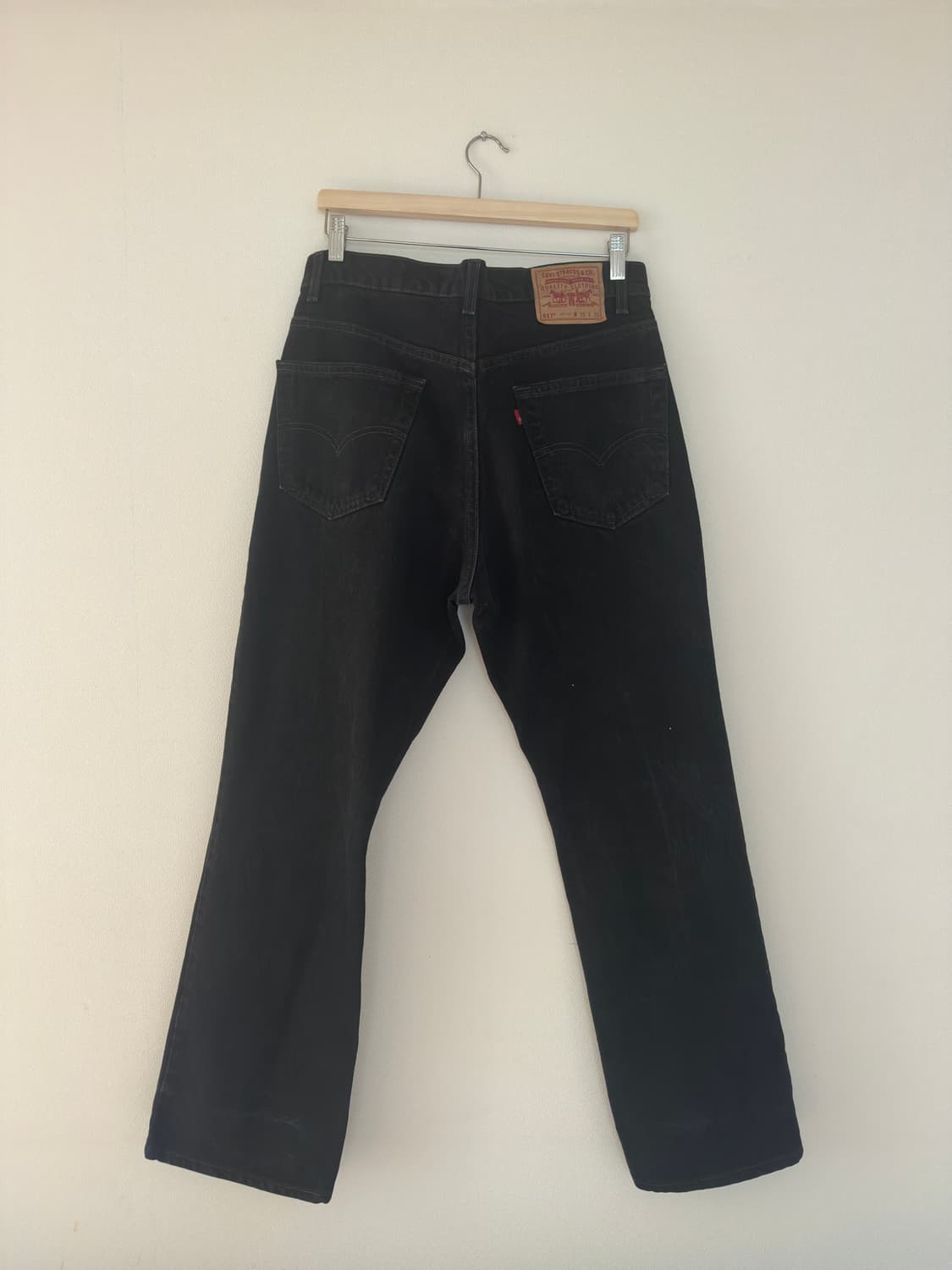 90s 빈티지 리바이스 517 블랙 35x30 상품이미지2