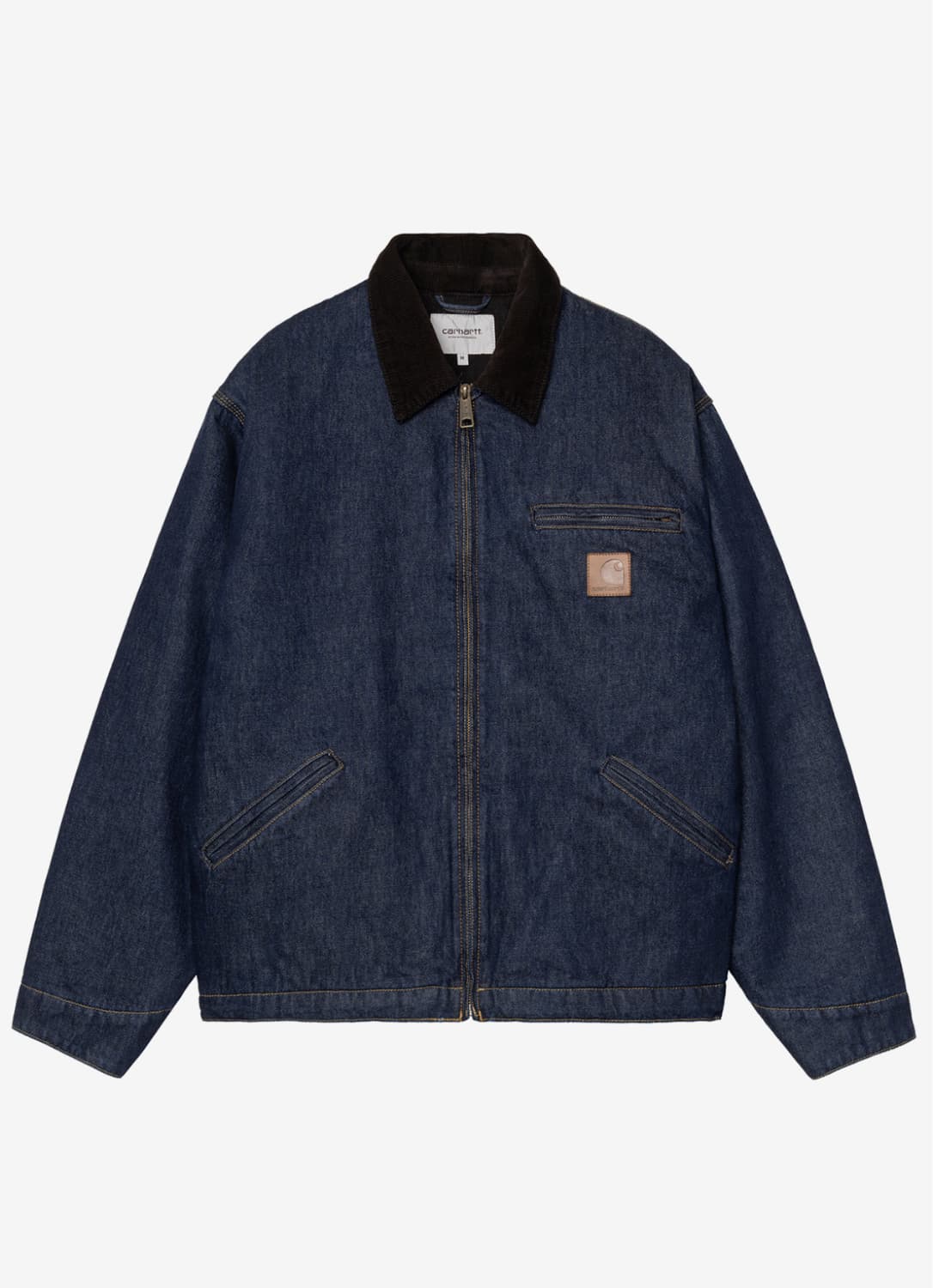 칼하트 디트로이트 자켓 블루 블랙 상품이미지1