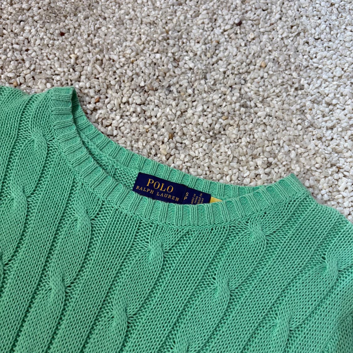 폴로 반팔 니트 상품이미지3