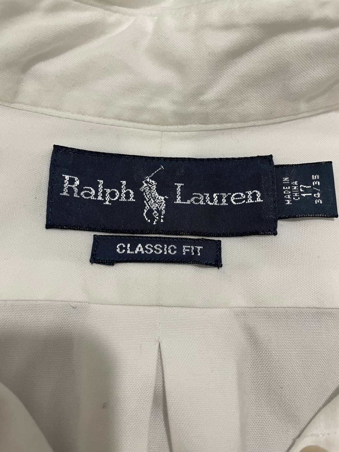 폴로릴프로렌 블랙포니 화이트셔츠 상품이미지6