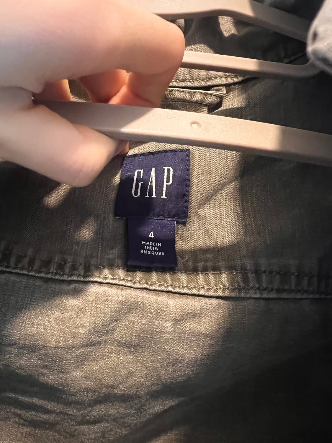 밀리터리 크롭 자켓 상품이미지3