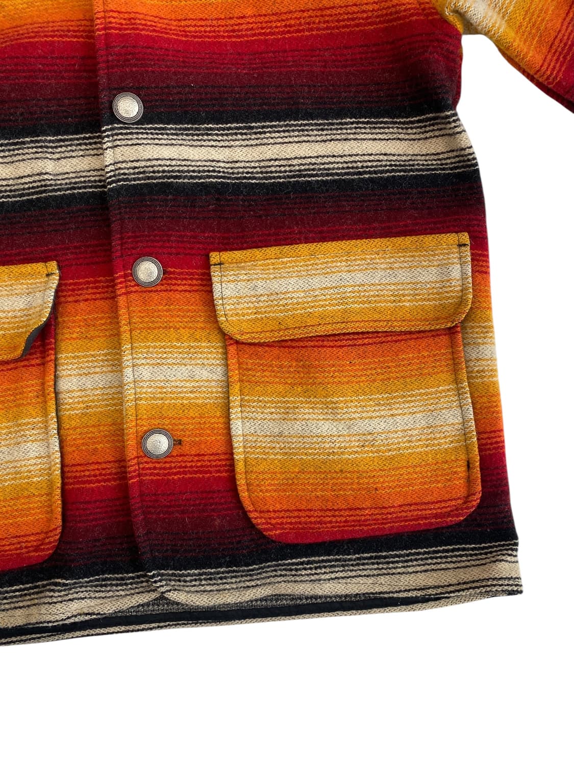 90‘s 울리치 네이티브 울 블랭킷 자켓 상품이미지4