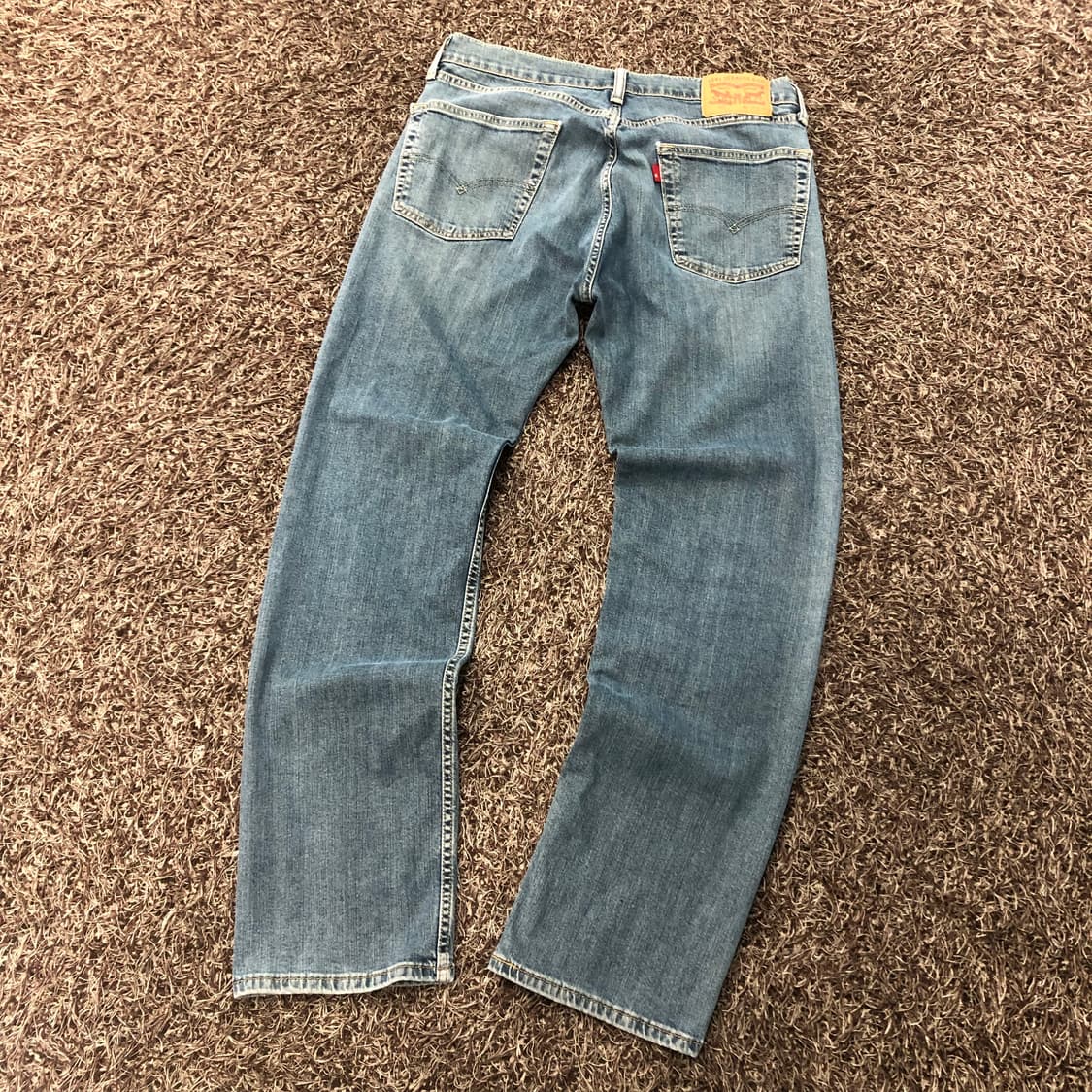 리바이스 505 워싱 데님 팬츠 상품이미지4