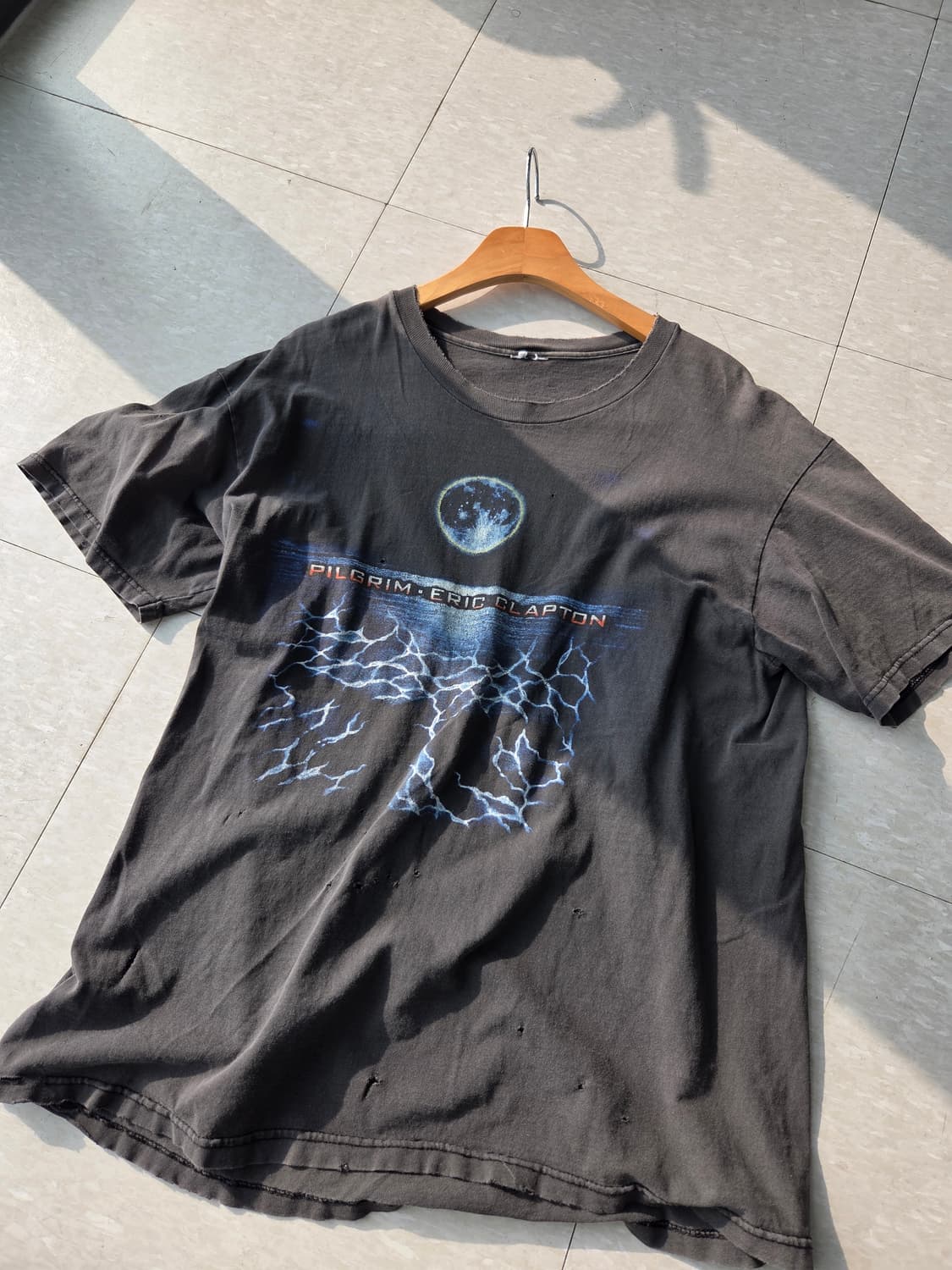 1998 에릭클랩튼 필그림 투어 티셔츠(90s) 상품이미지1