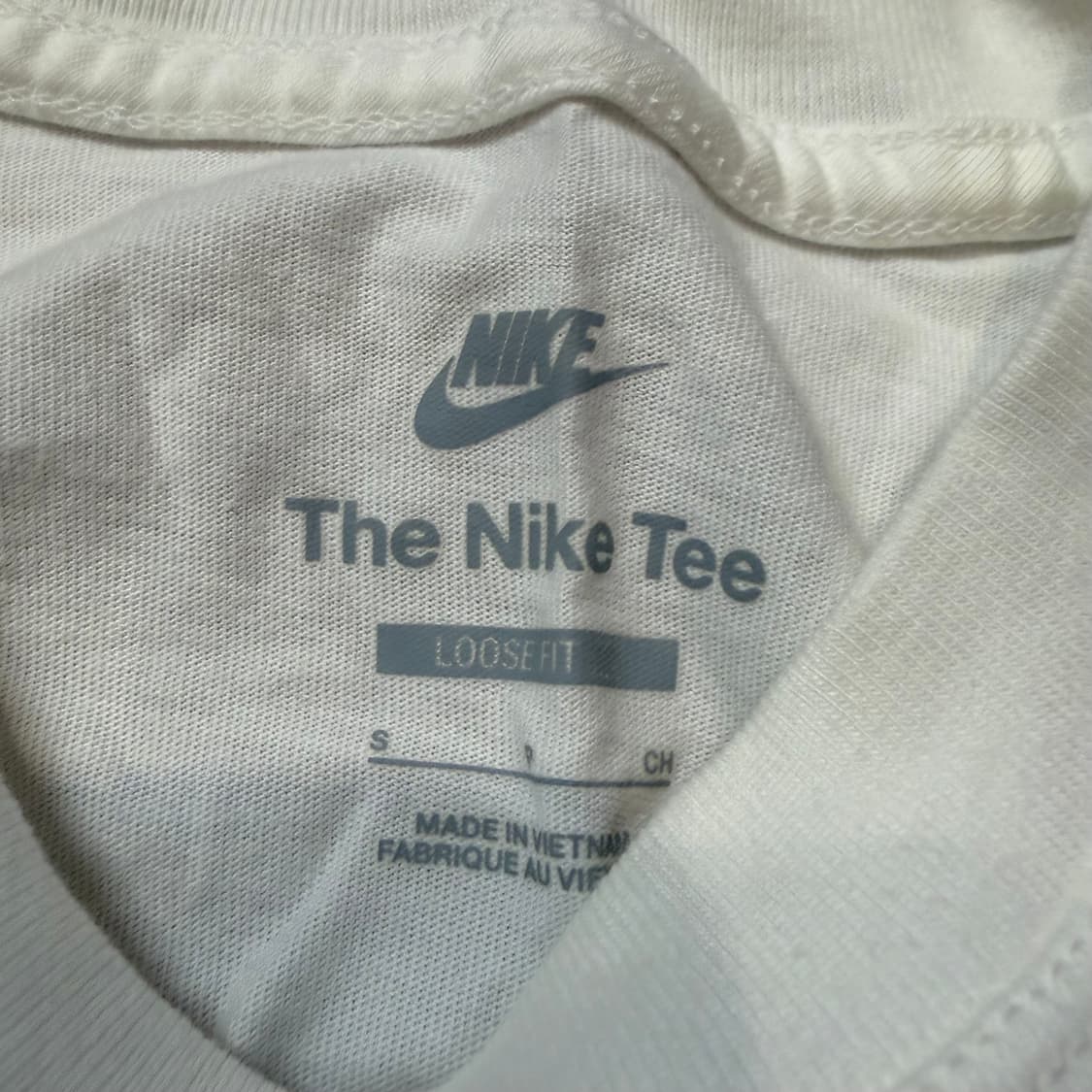 Nike (W) 스포츠 박시 티셔츠 블랙 화이트 상품이미지2