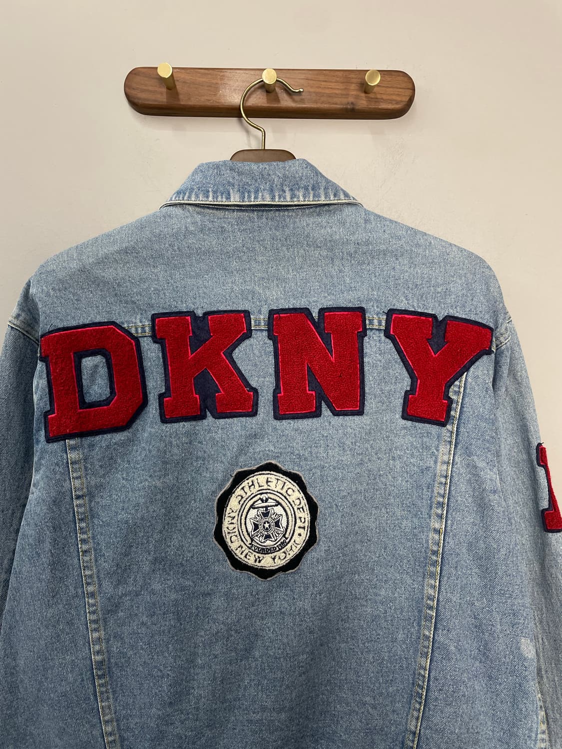 DNKY 빅로고 데님 트러커 자켓 H2113 상품이미지7