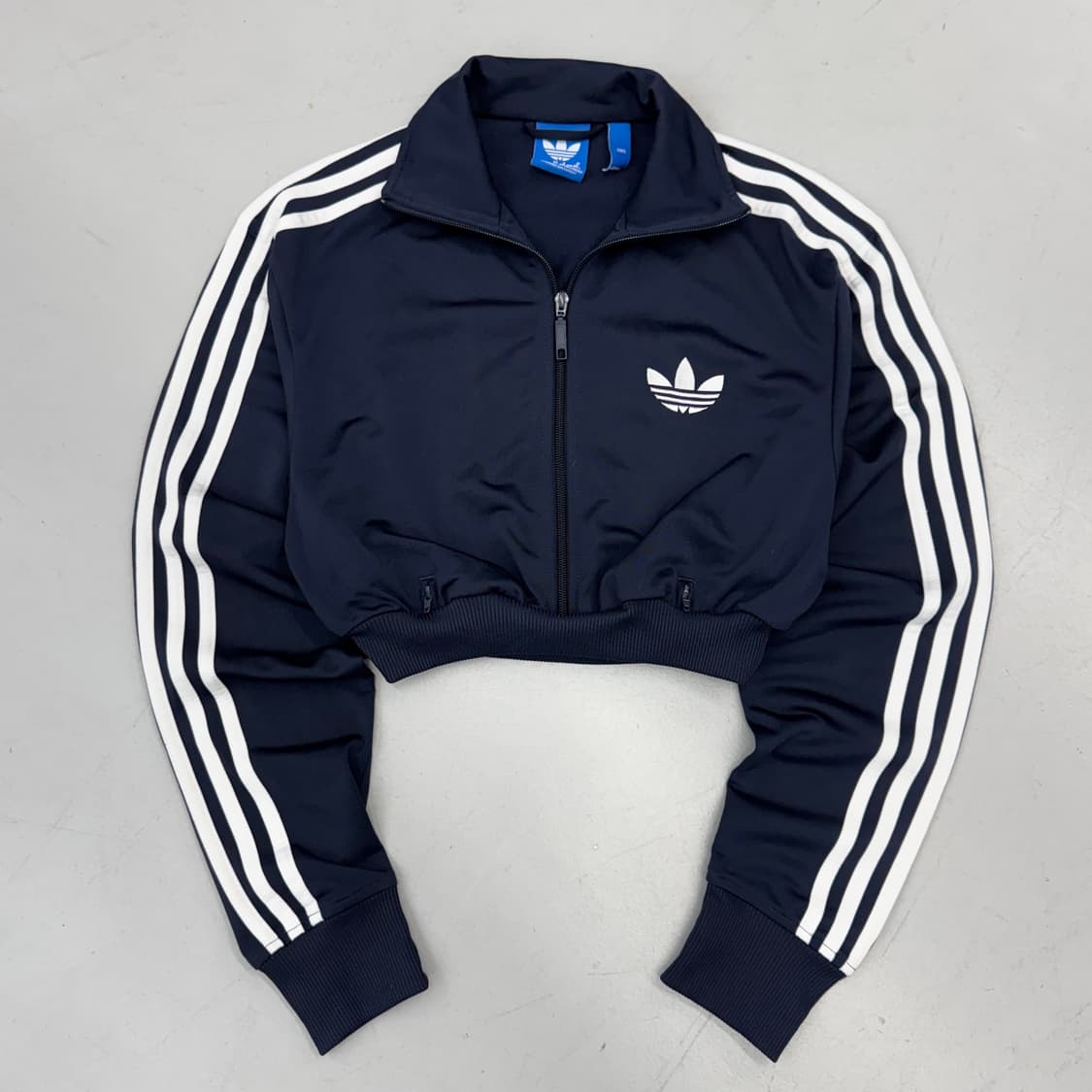 아디다스 크롭 구 파이어버드 트랙탑 져지 네이비 상품이미지2
