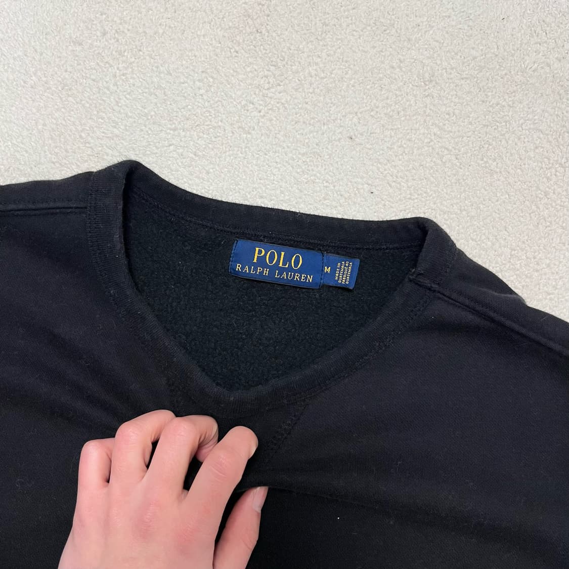 Polo Ralph Lauren Black Sweatshirt 상품이미지6