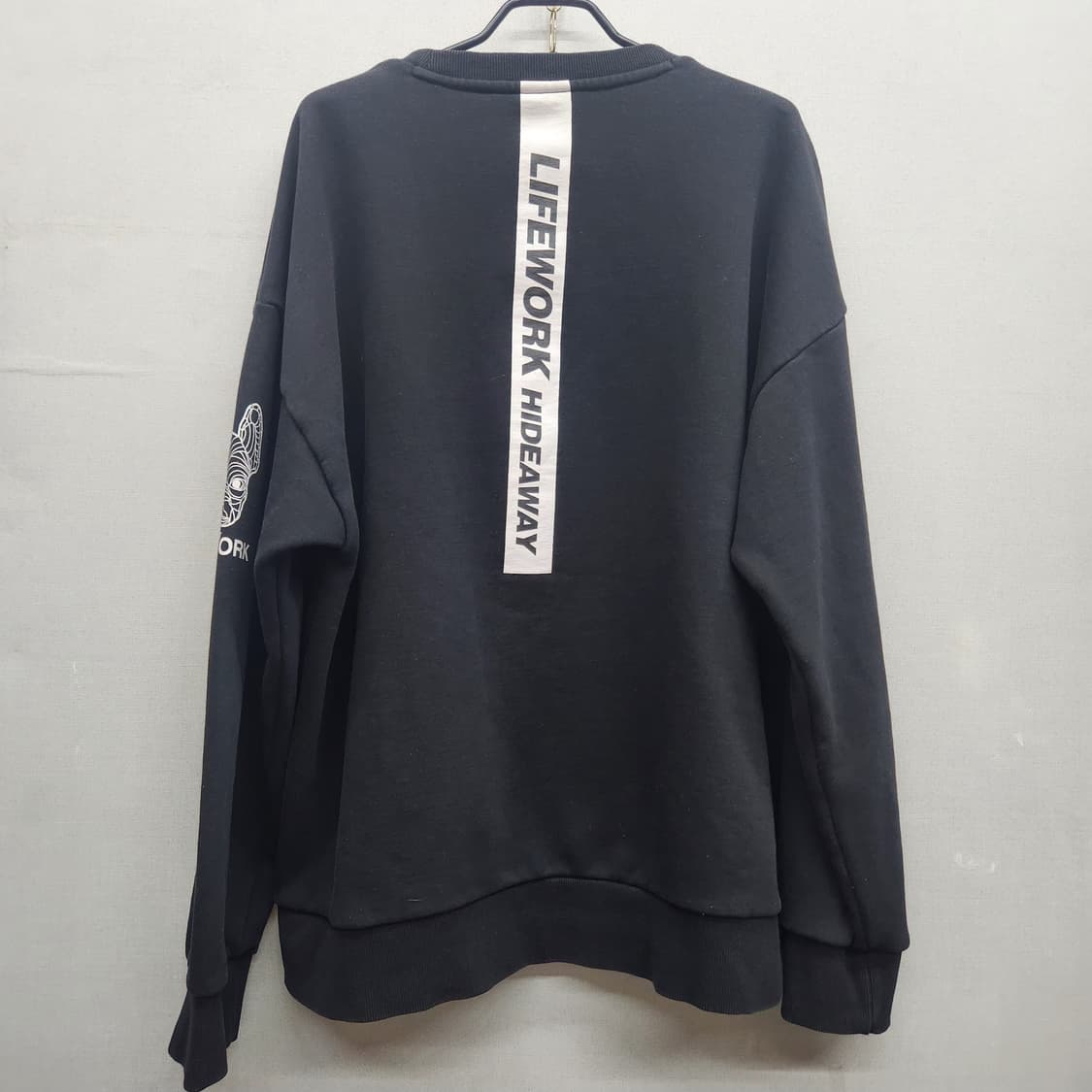 라이프워크 빅로고 맨투맨 XL 상품이미지4