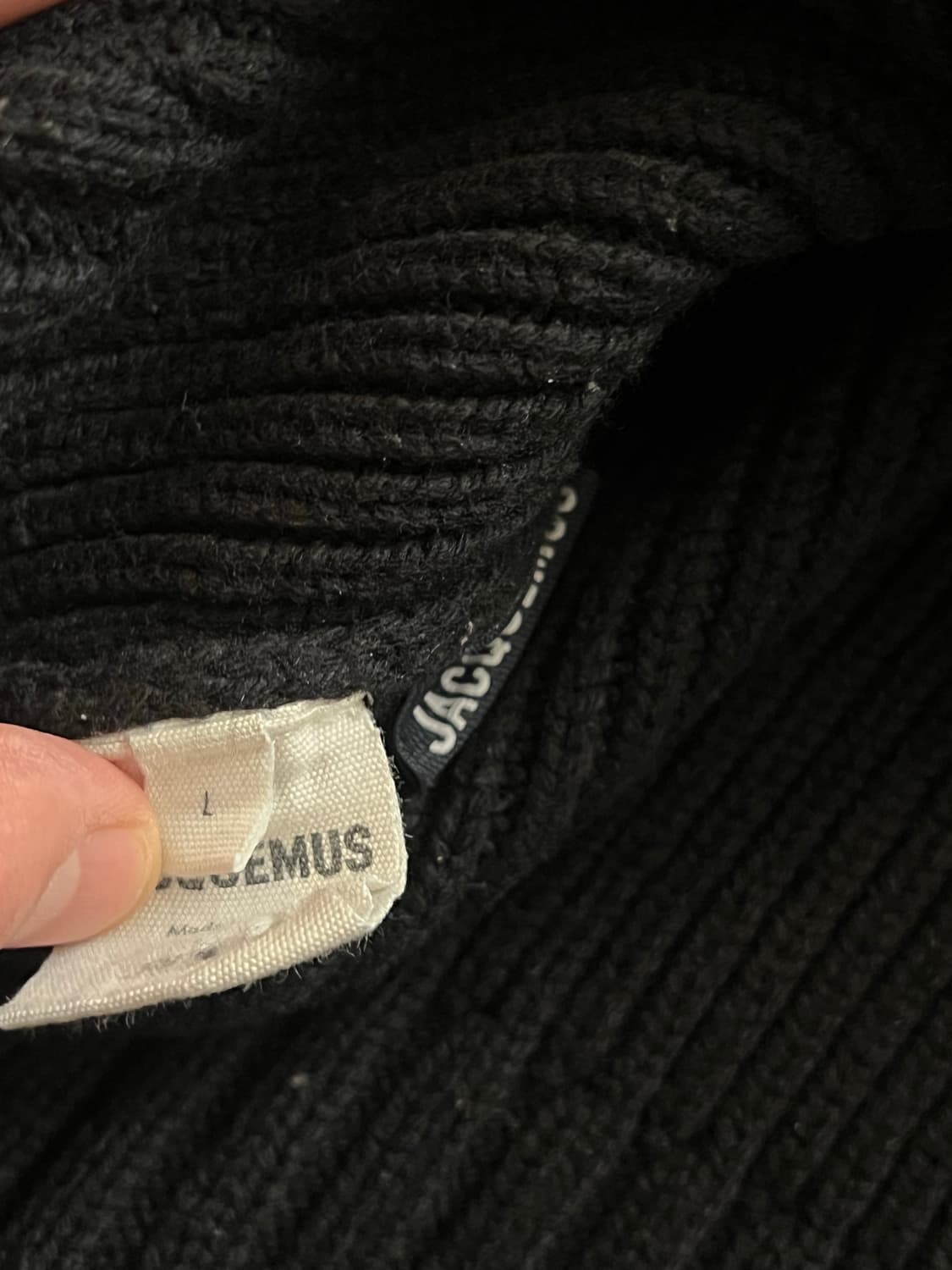 자크뮈스 니트 블랙  상품이미지3