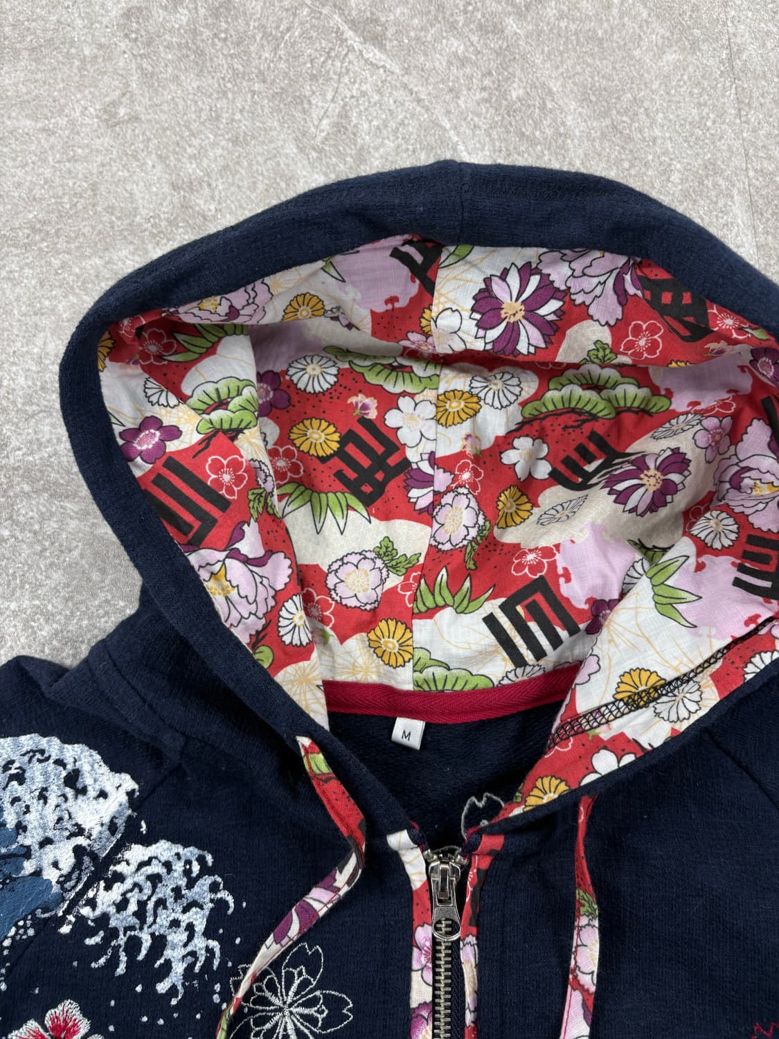 Japanese Vintage Oriental Hooded zip-up  상품이미지3