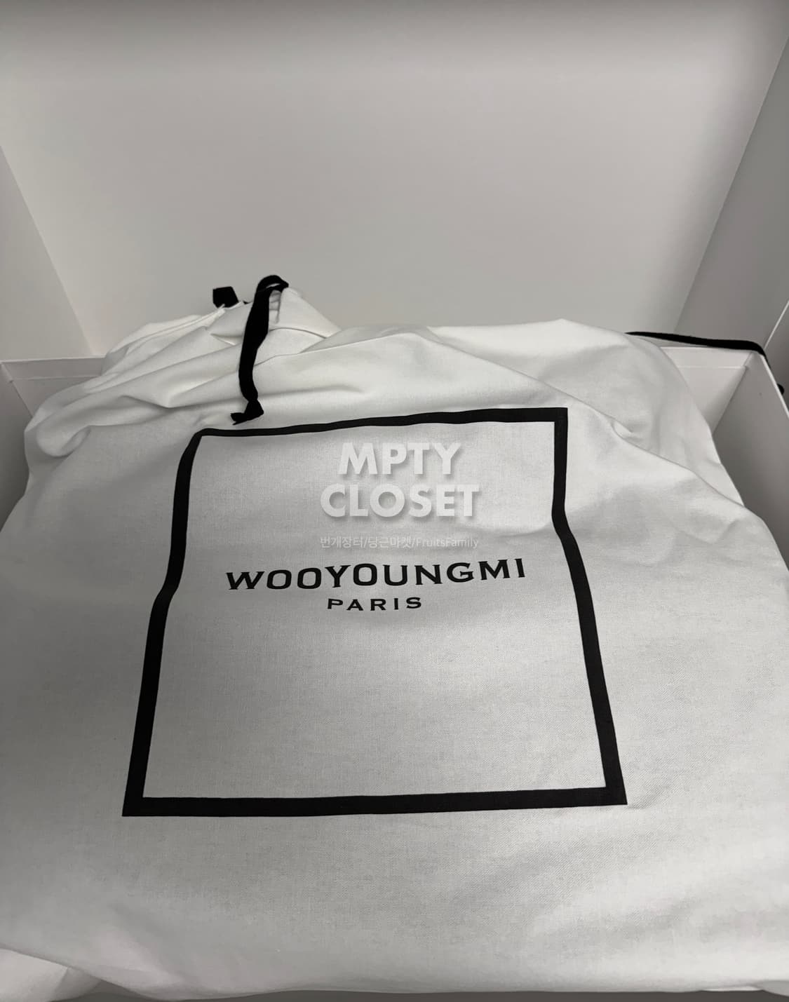 우영미 라지 코듀라 토트백 블랙 상품이미지4