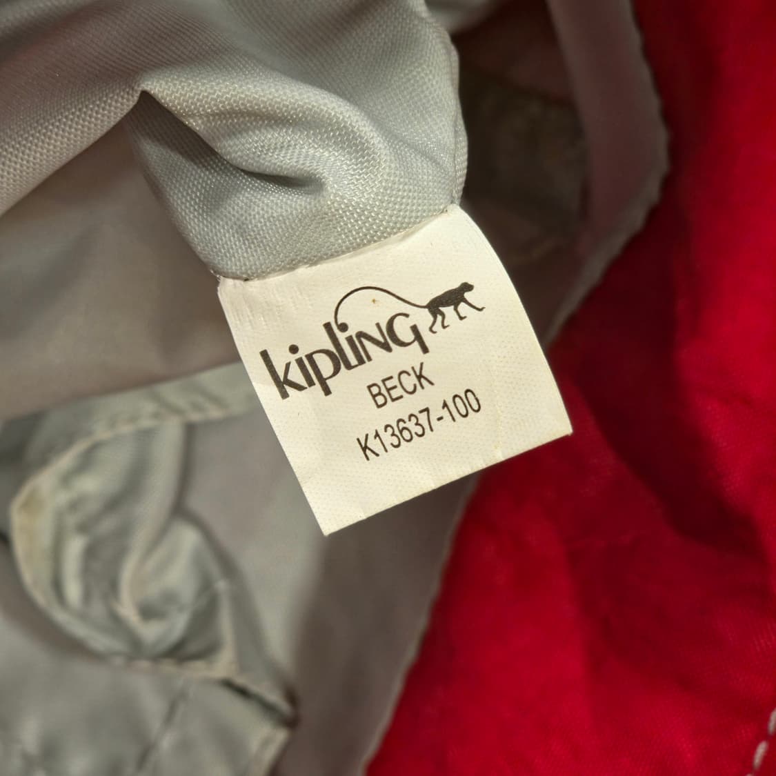 키플링 레드 토트백 상품이미지10
