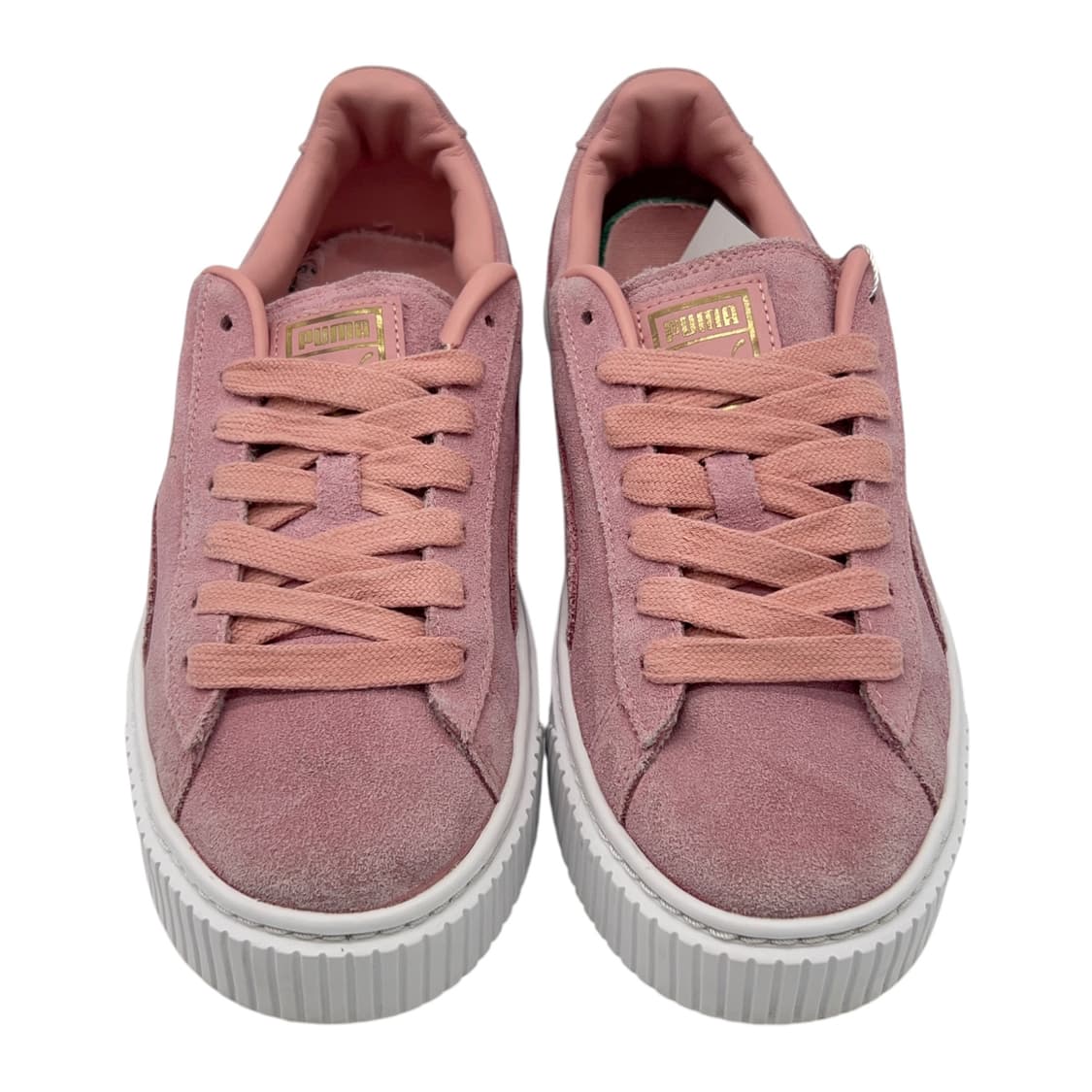 240 푸마 스웨이드 플랫폼 페일 핑크 상품이미지4