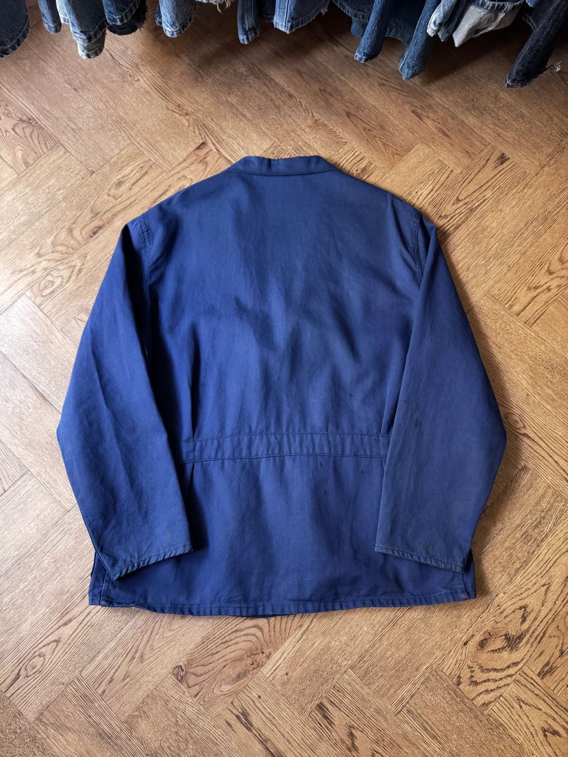 [2XL]빈티지 더티워싱 배드포드 타입 프렌치 워크 자켓 상품이미지7