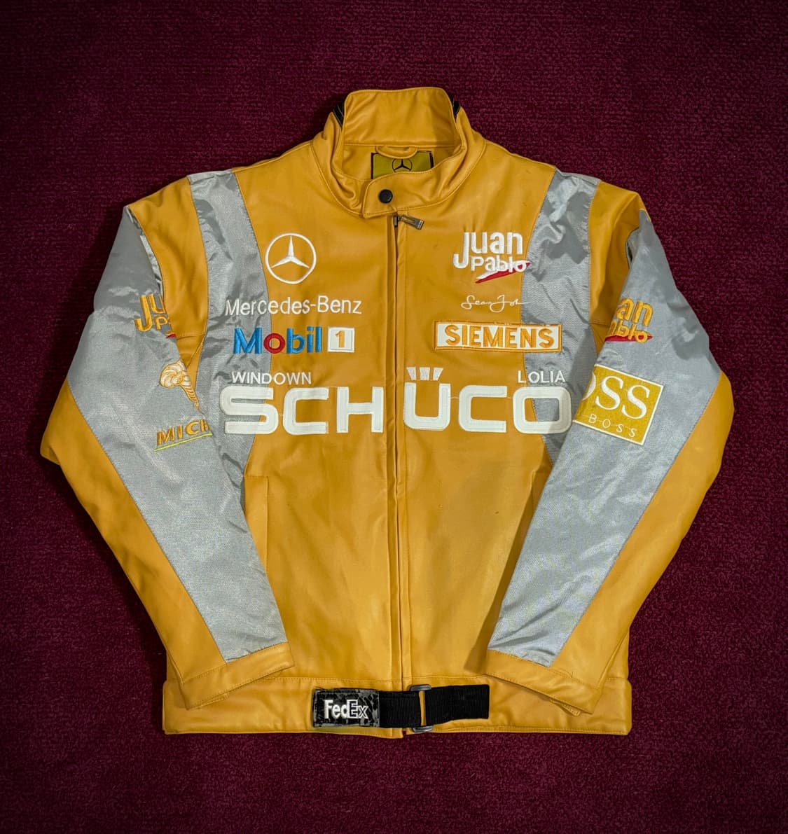 올드스쿨 벤츠 빈티지 레이싱 자켓 L 상품이미지1