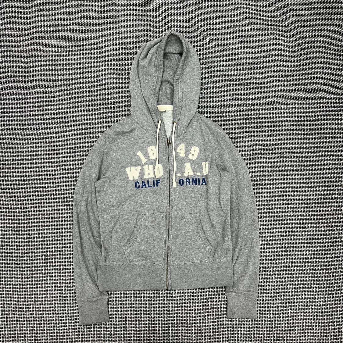 후아유 그레이 후드집업 상품이미지1