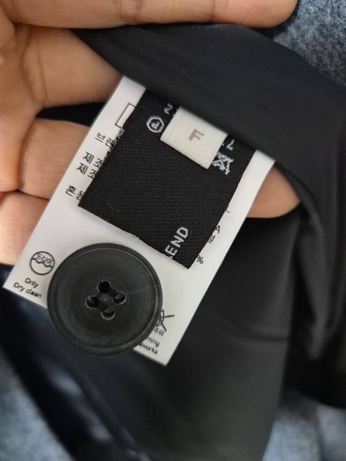 링서울 핸드메이드코트  (울 벨티드 트렌치코트) 그레이 상품이미지5