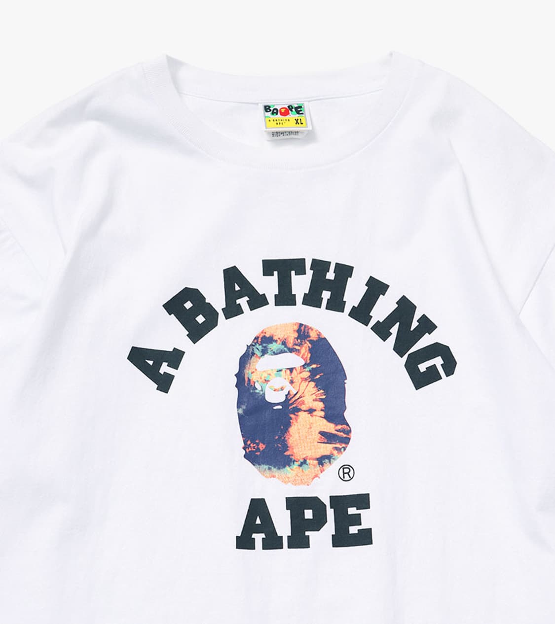 BAPE - TIEDYE COLLEGE T SHIRT 상품이미지7