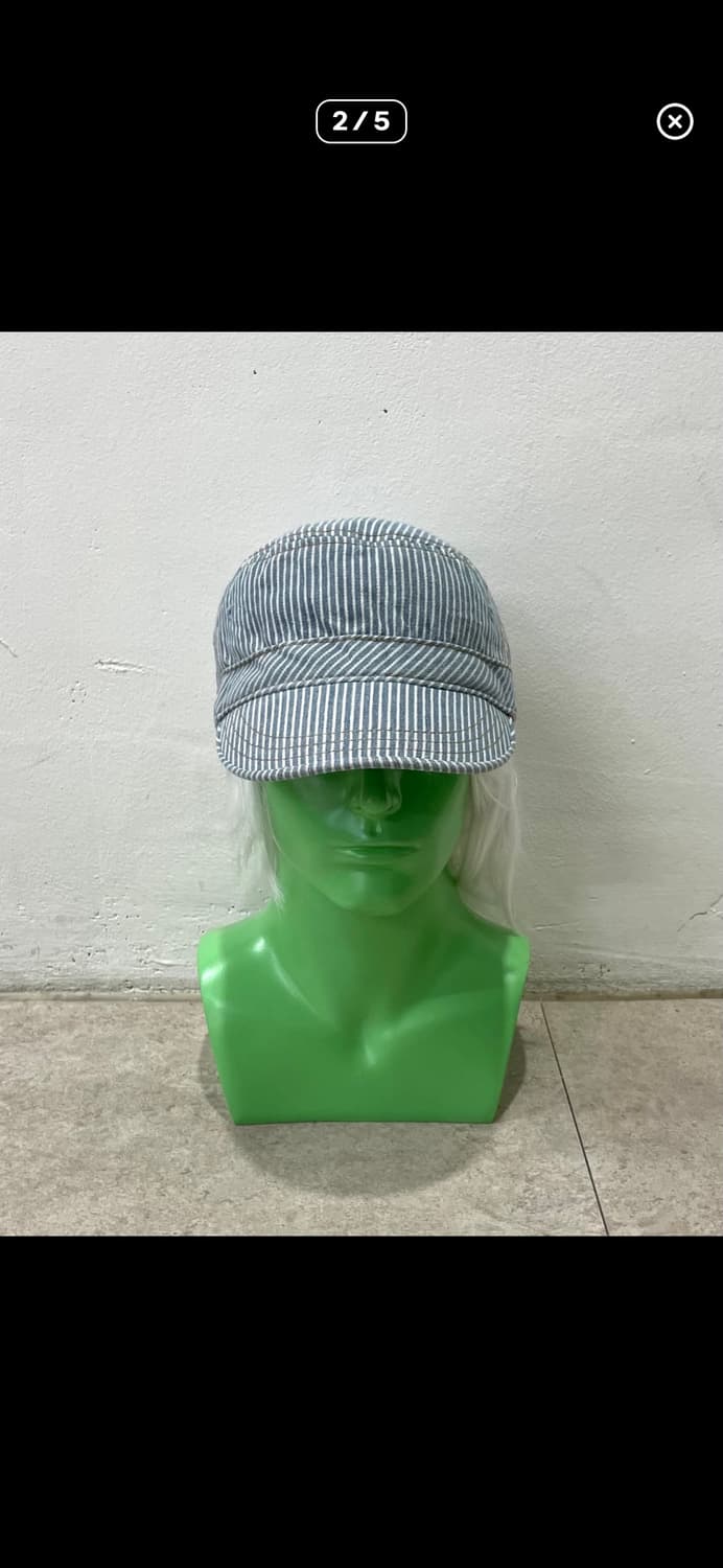 빈티지 스트라이프 밴딩캡 상품이미지4